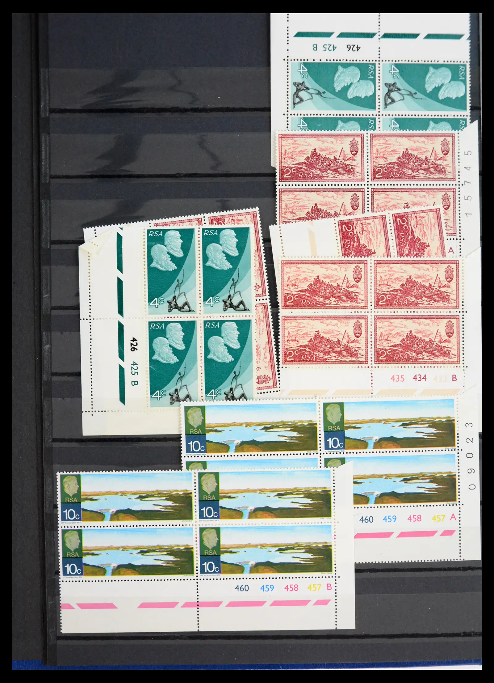 40953 0062 - Postzegelverzameling 40953 Zuid Afrika 1910-1980.