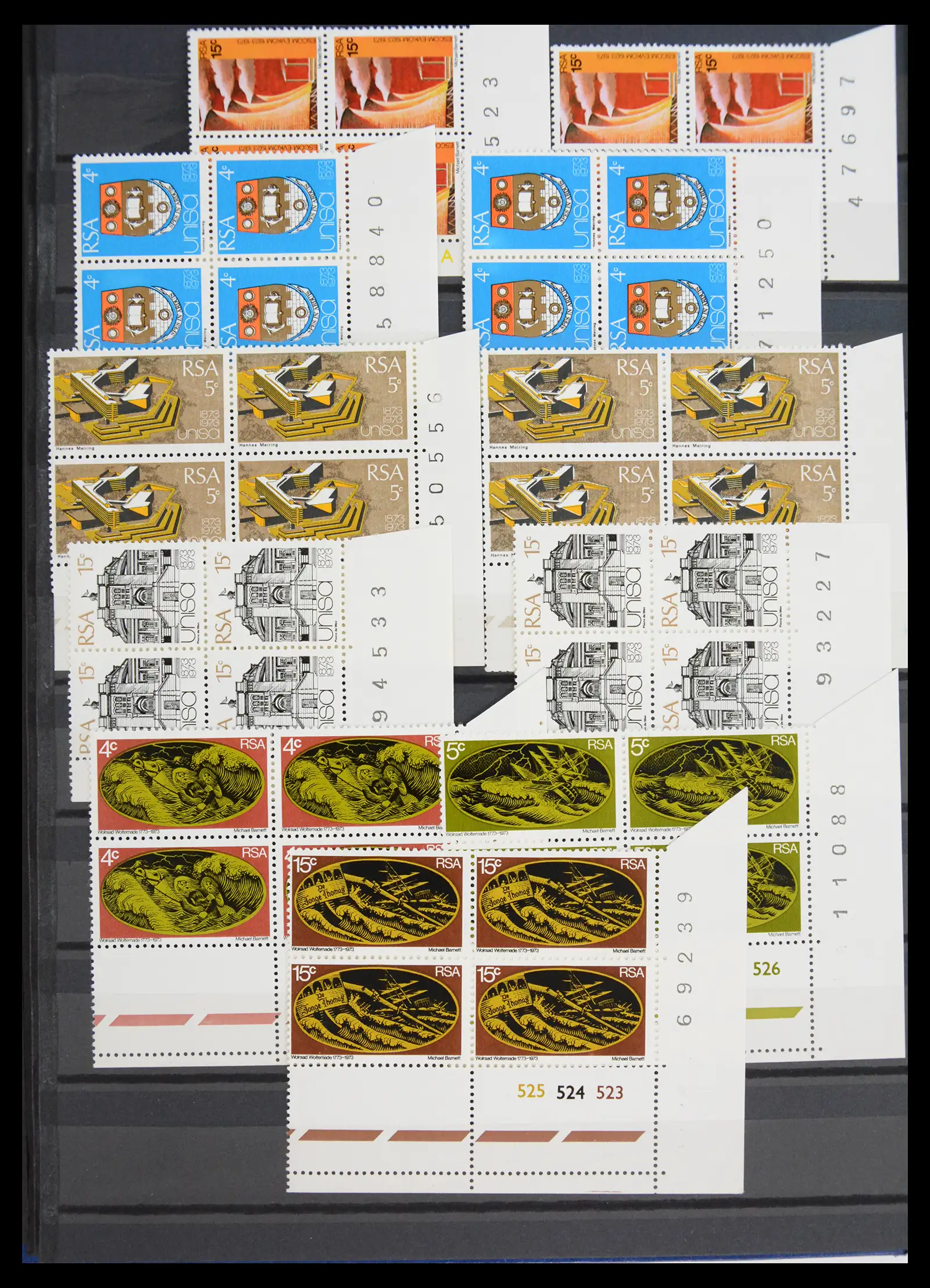 40953 0064 - Postzegelverzameling 40953 Zuid Afrika 1910-1980.