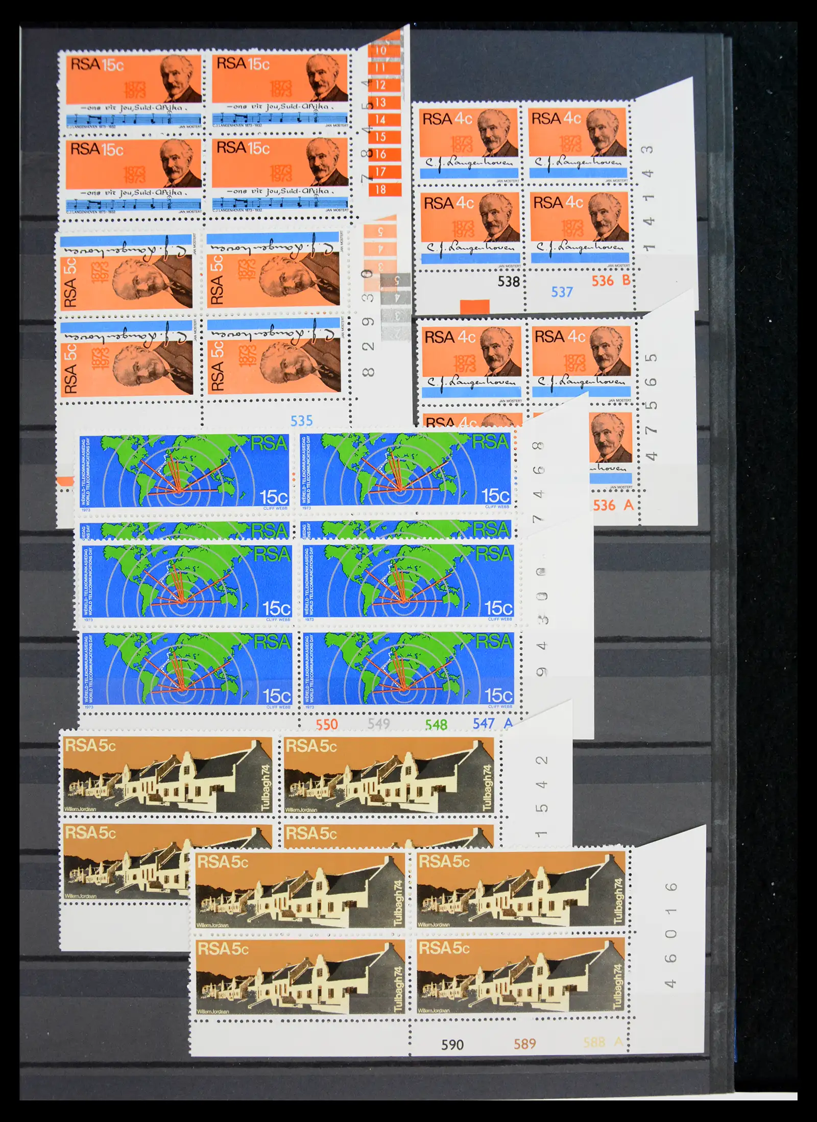 40953 0065 - Postzegelverzameling 40953 Zuid Afrika 1910-1980.