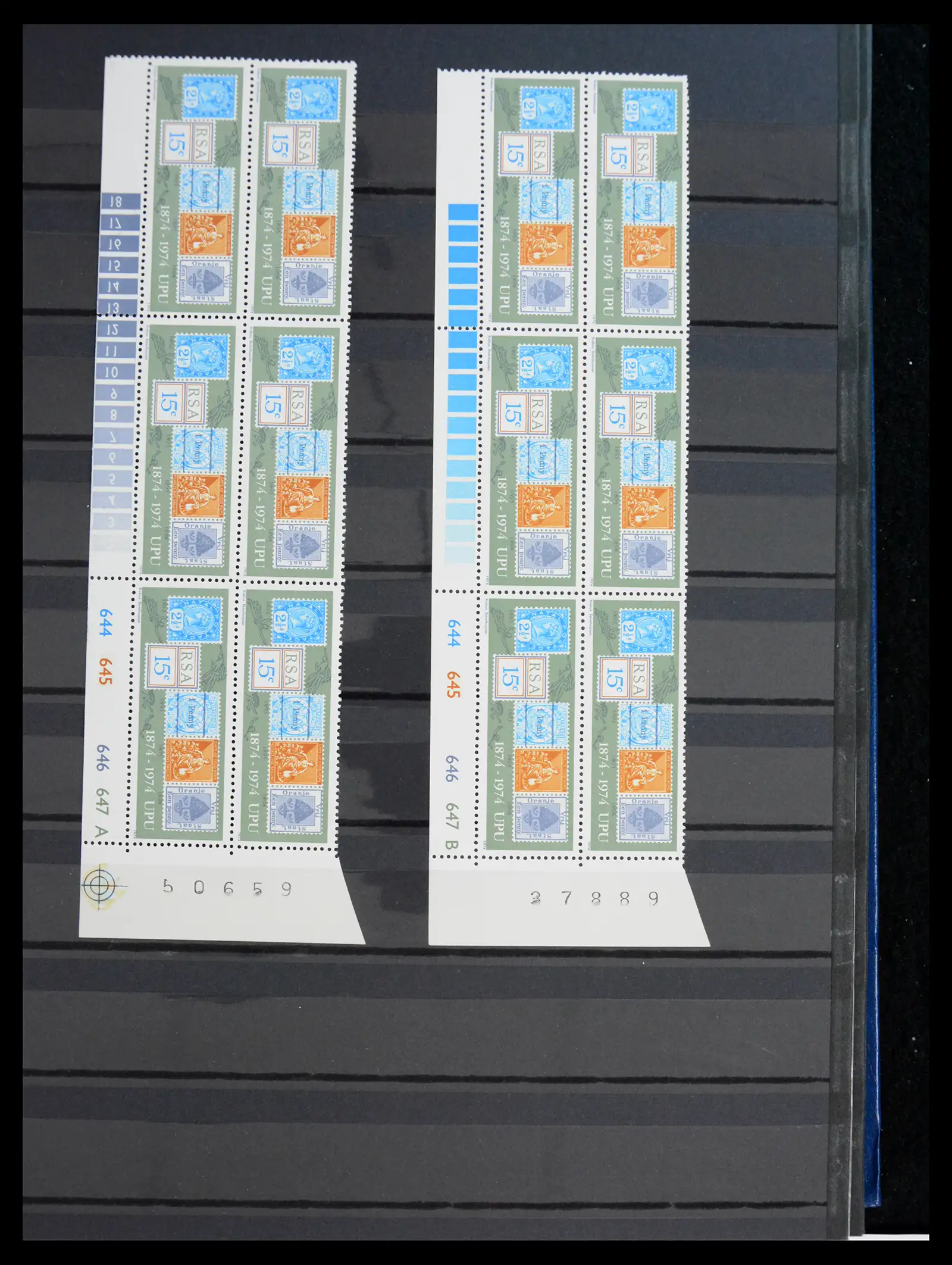 40953 0067 - Postzegelverzameling 40953 Zuid Afrika 1910-1980.