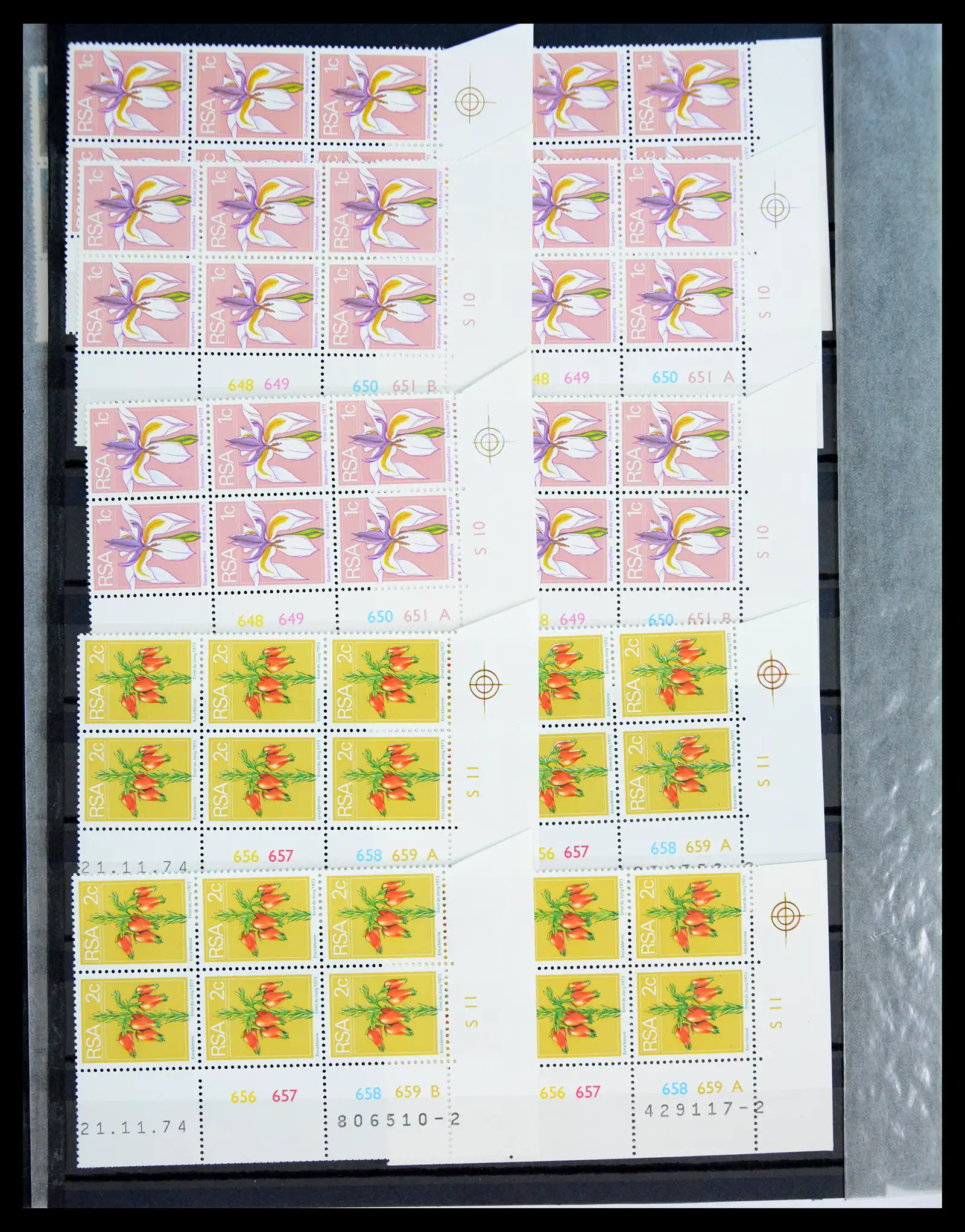 40953 0068 - Postzegelverzameling 40953 Zuid Afrika 1910-1980.