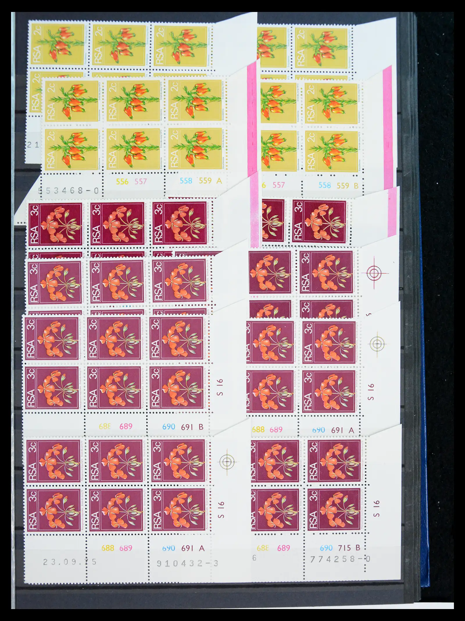 40953 0069 - Postzegelverzameling 40953 Zuid Afrika 1910-1980.
