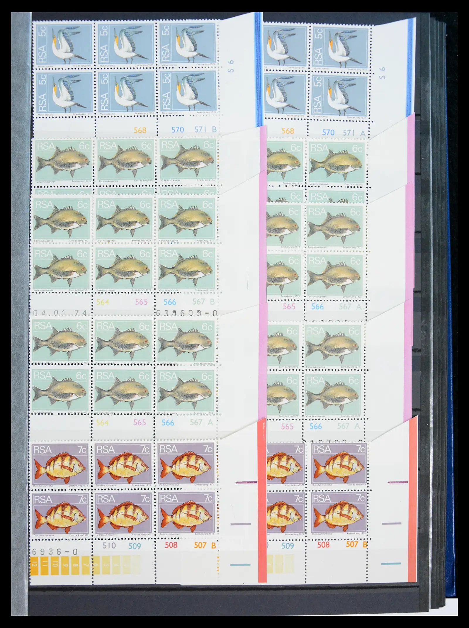 40953 0071 - Postzegelverzameling 40953 Zuid Afrika 1910-1980.