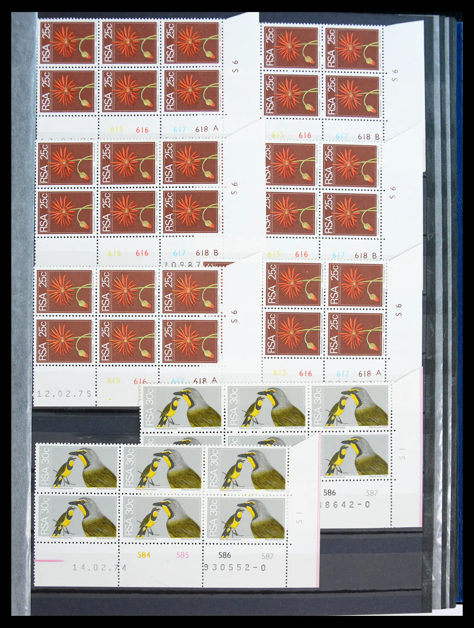40953 0075 - Postzegelverzameling 40953 Zuid Afrika 1910-1980.