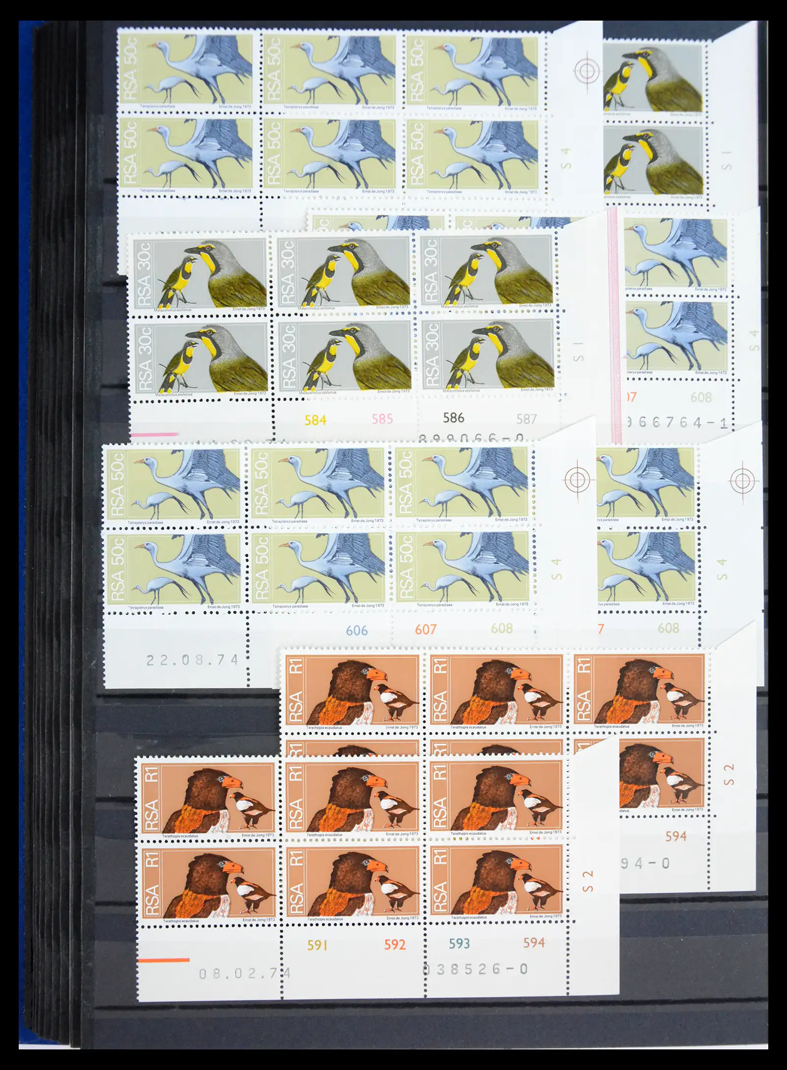 40953 0076 - Postzegelverzameling 40953 Zuid Afrika 1910-1980.