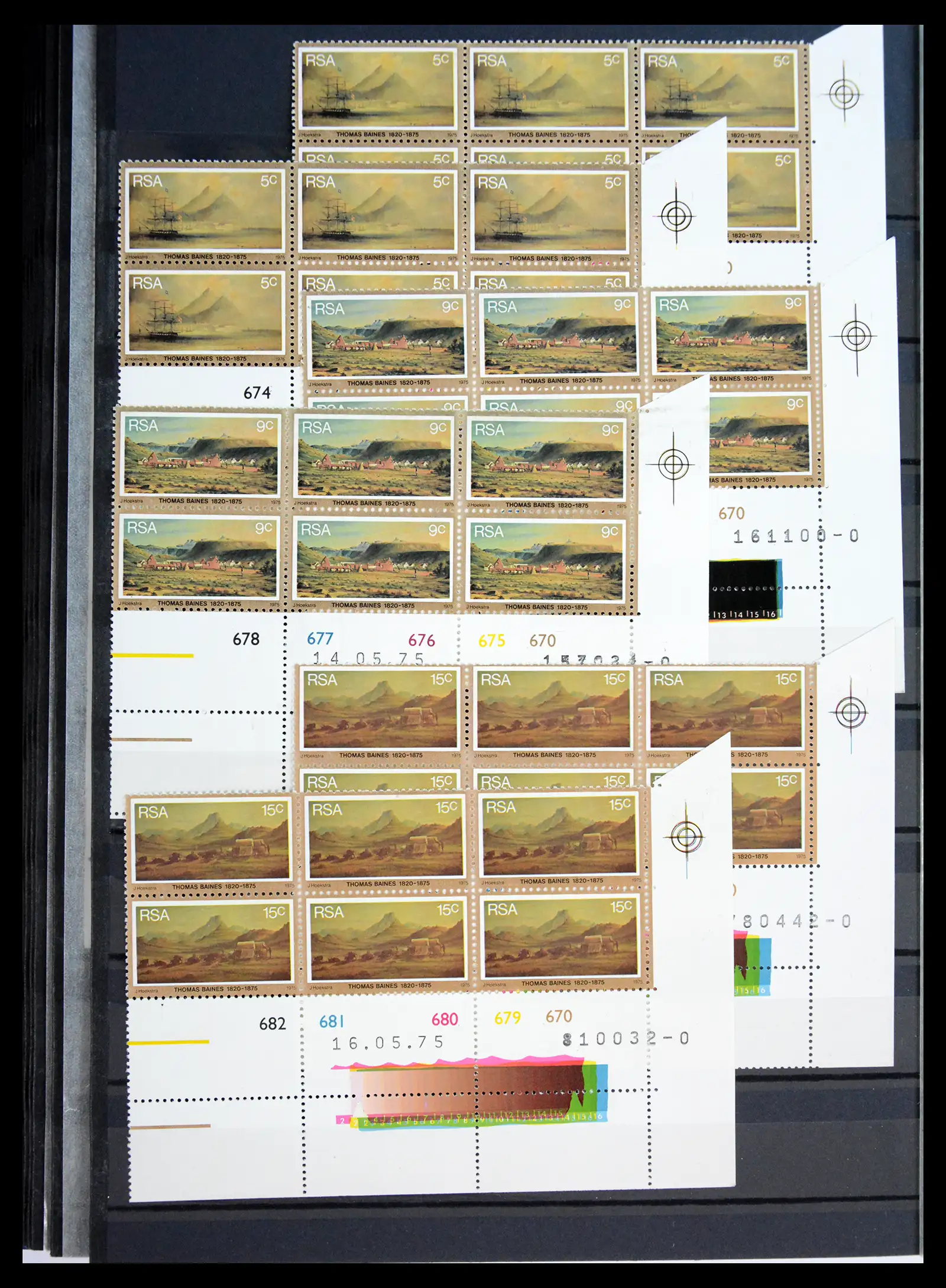 40953 0080 - Postzegelverzameling 40953 Zuid Afrika 1910-1980.