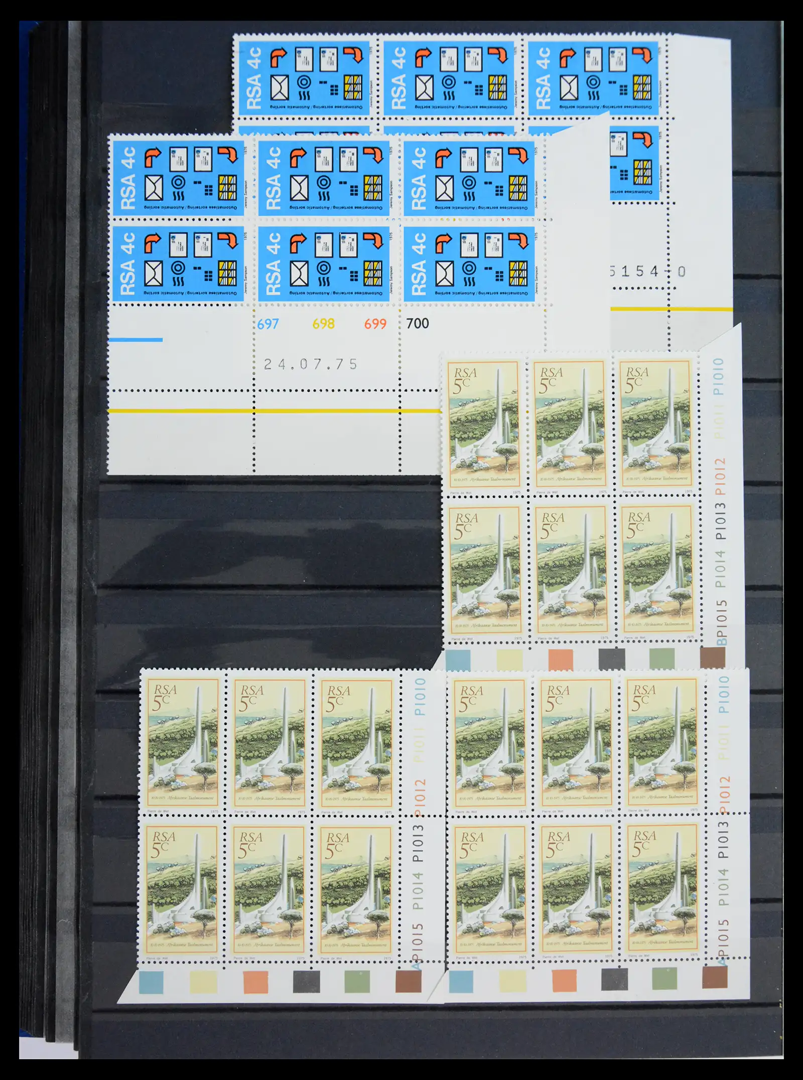 40953 0082 - Postzegelverzameling 40953 Zuid Afrika 1910-1980.