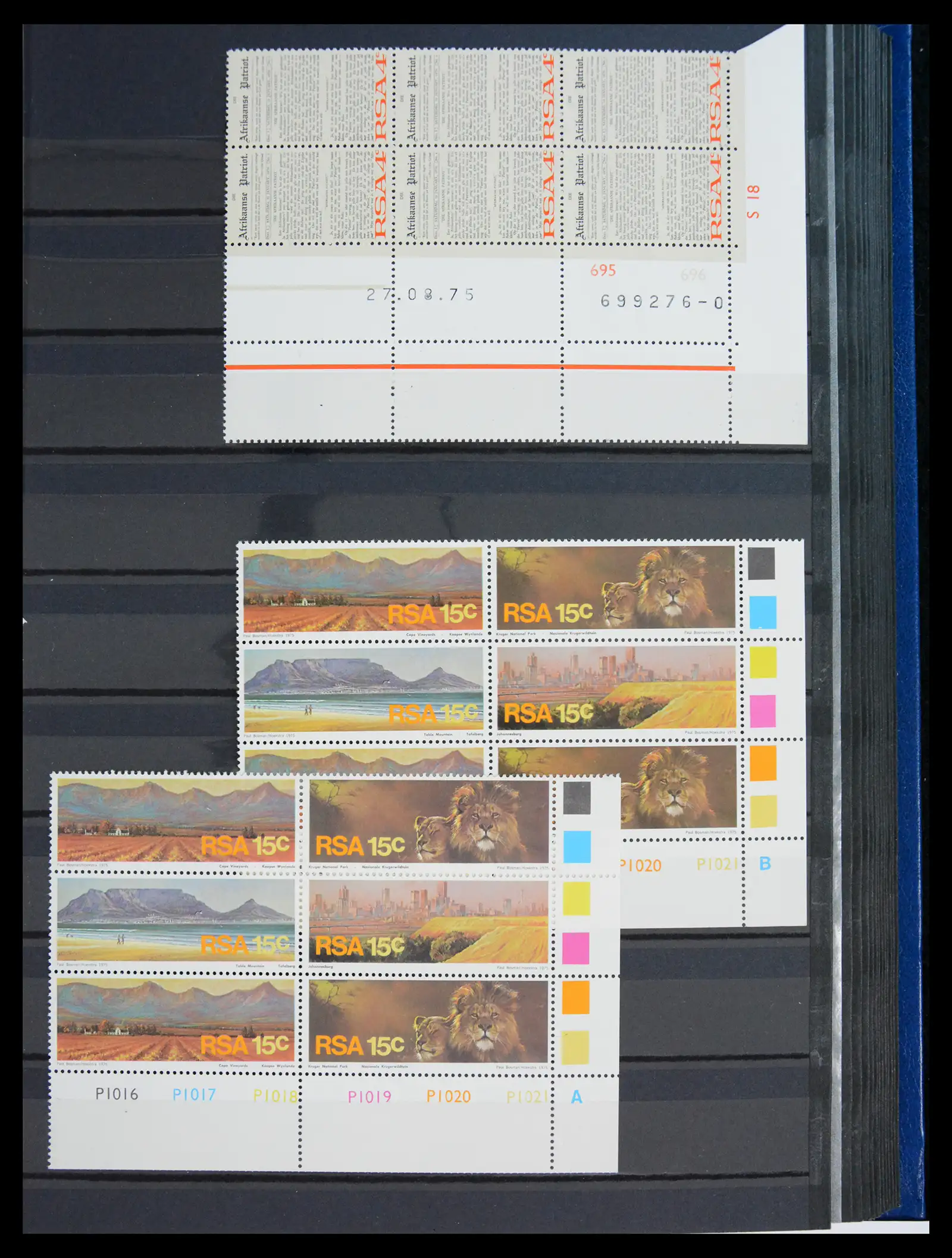 40953 0083 - Postzegelverzameling 40953 Zuid Afrika 1910-1980.