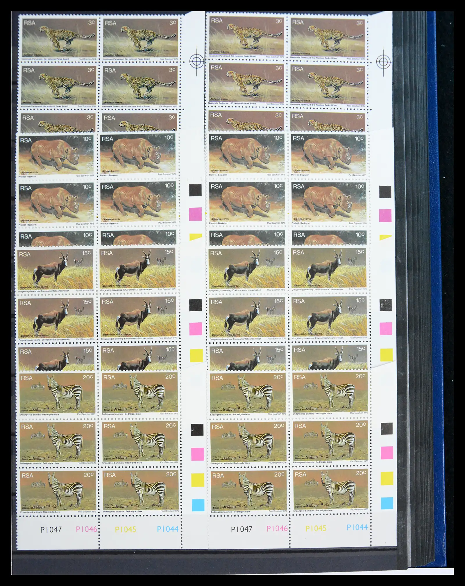 40953 0087 - Postzegelverzameling 40953 Zuid Afrika 1910-1980.