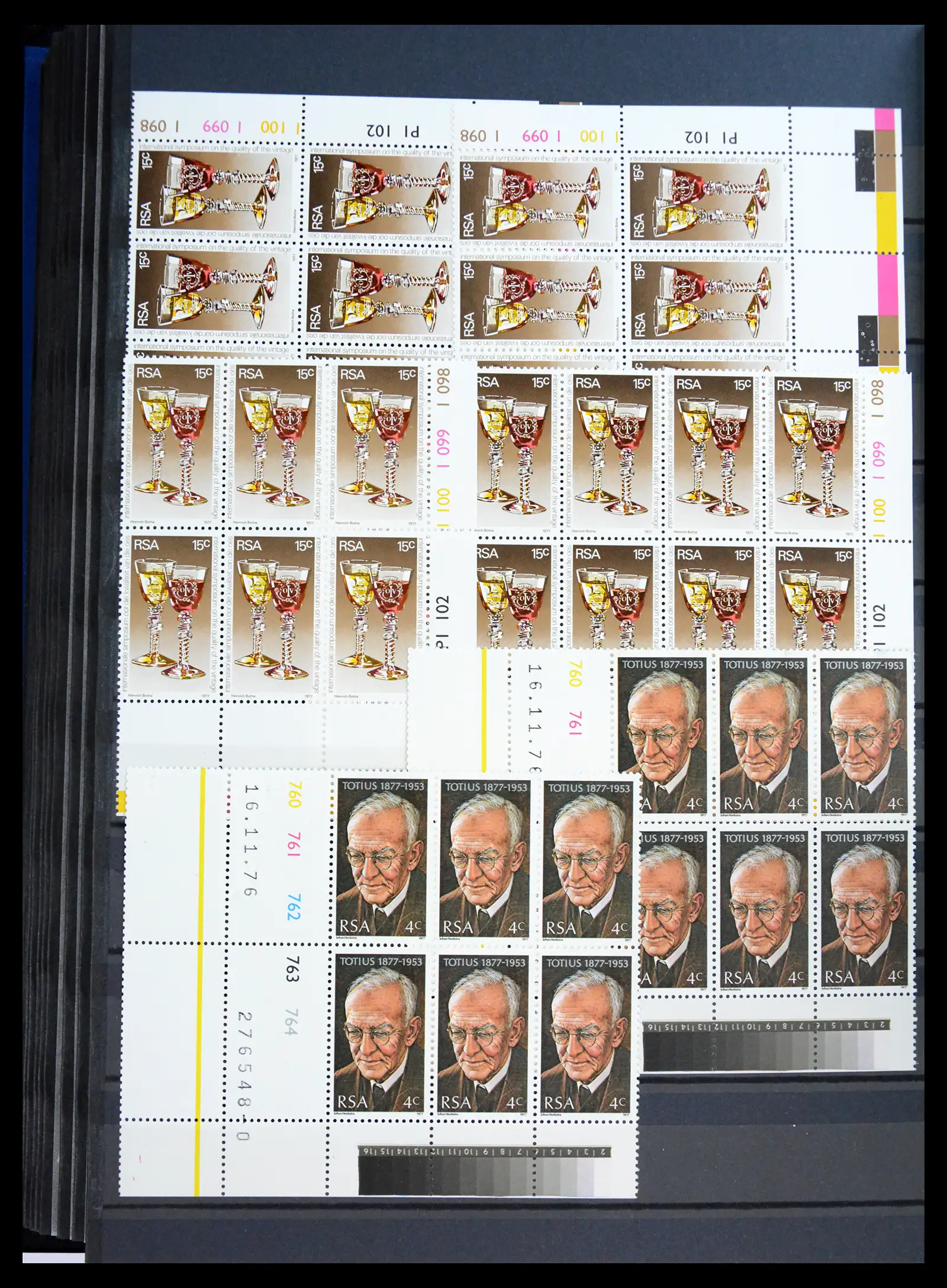 40953 0090 - Postzegelverzameling 40953 Zuid Afrika 1910-1980.
