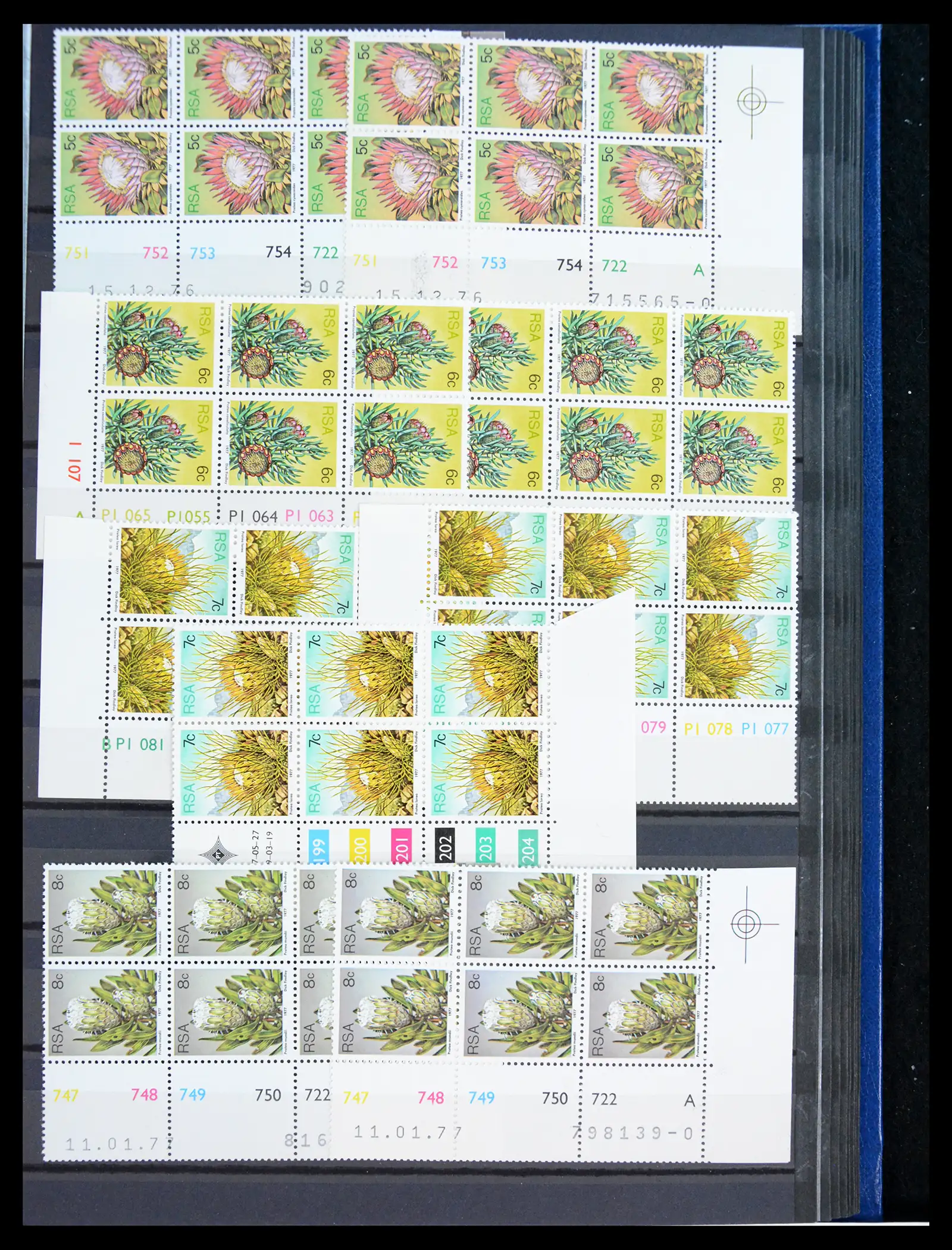 40953 0093 - Postzegelverzameling 40953 Zuid Afrika 1910-1980.