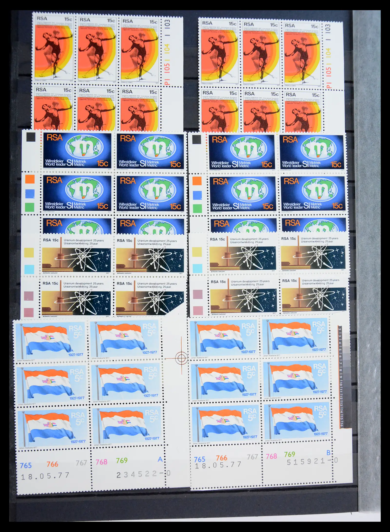 40953 0096 - Postzegelverzameling 40953 Zuid Afrika 1910-1980.