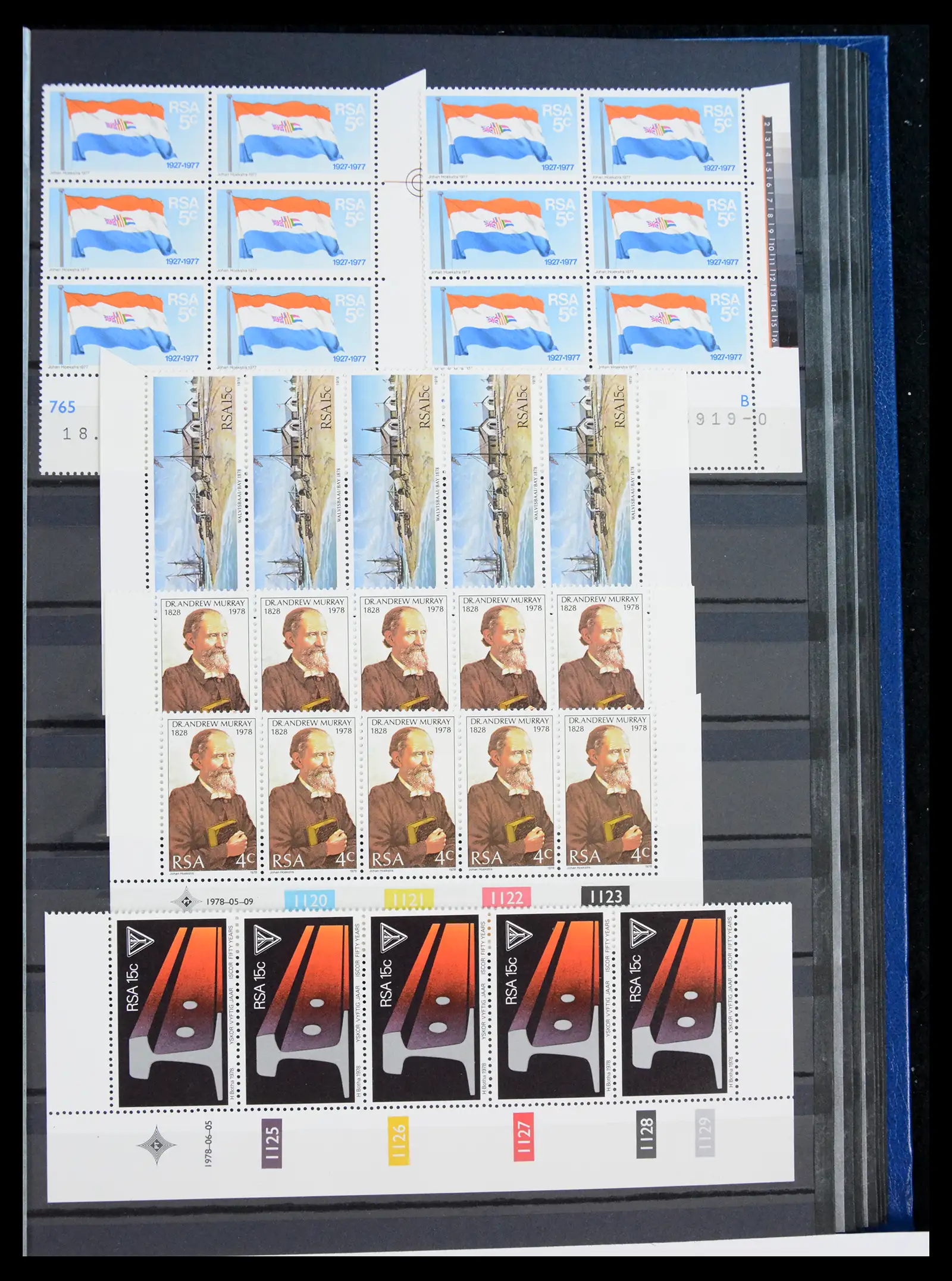 40953 0097 - Postzegelverzameling 40953 Zuid Afrika 1910-1980.