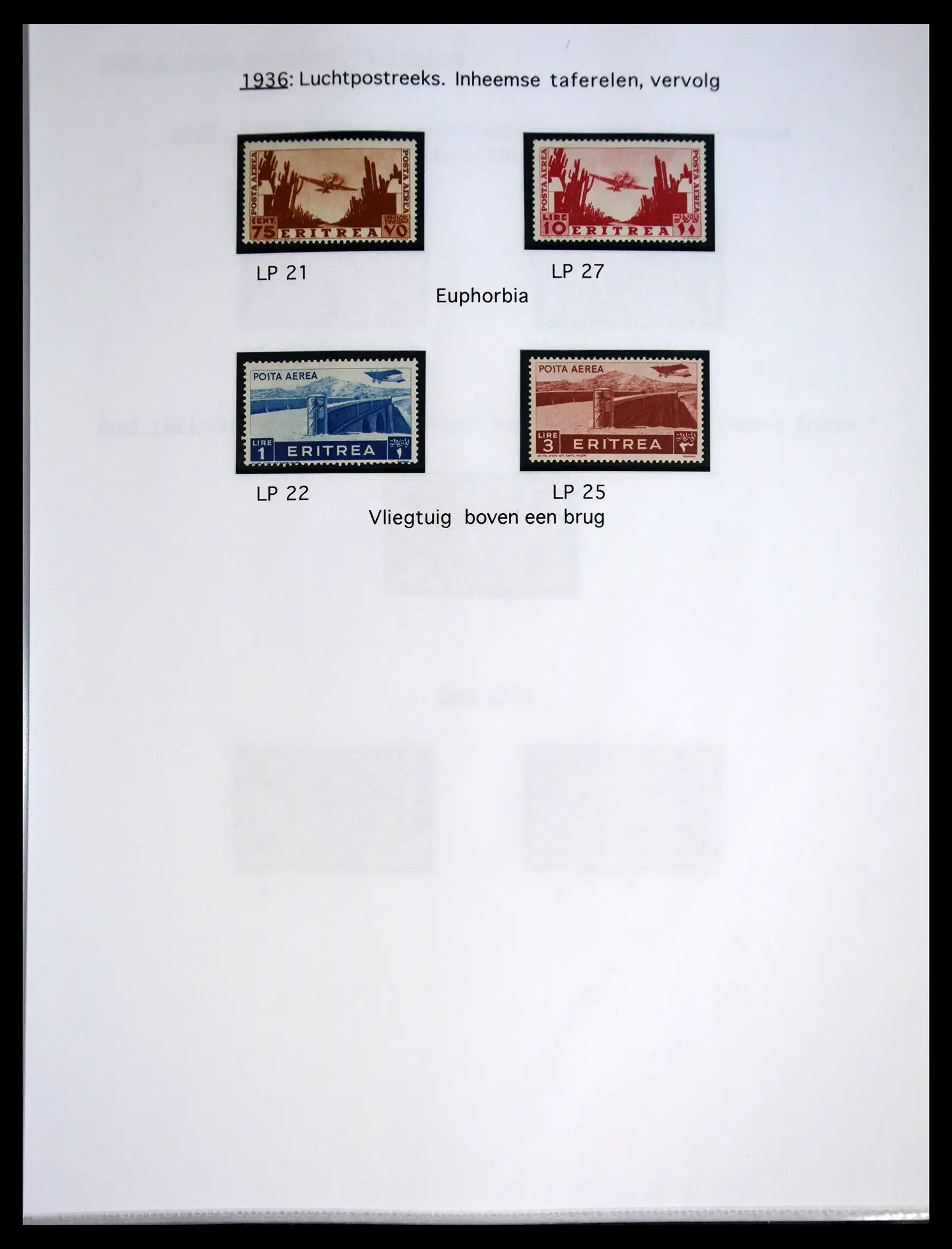 40965 0026 - Stamp collection 40965 Eritrea 1893-1936.