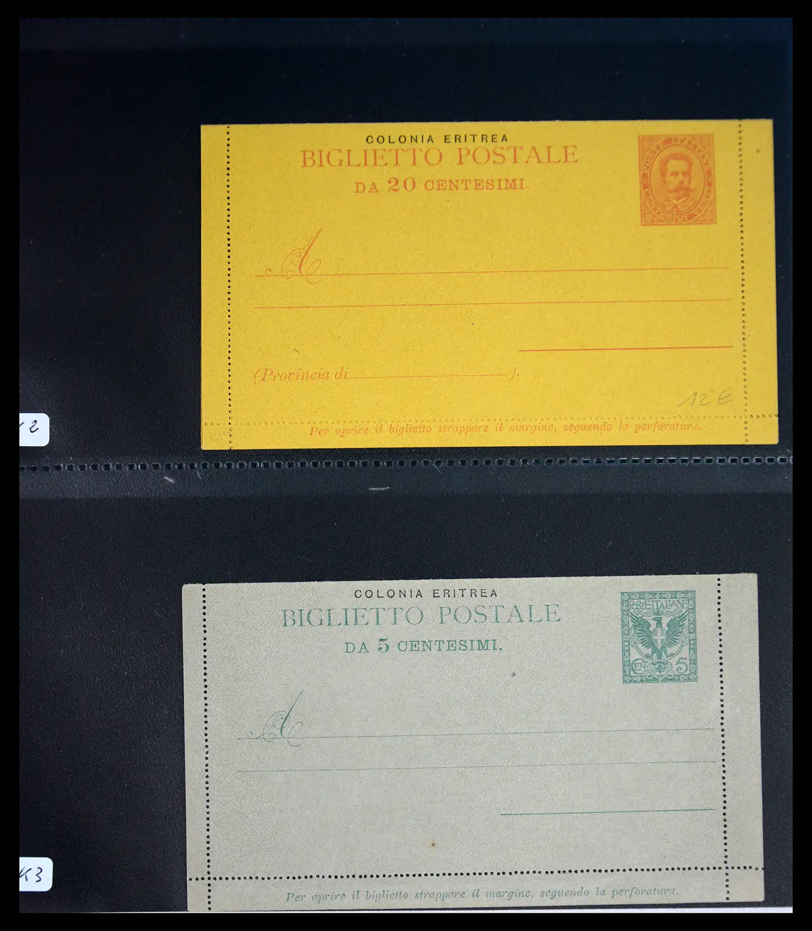 40965 0050 - Stamp collection 40965 Eritrea 1893-1936.