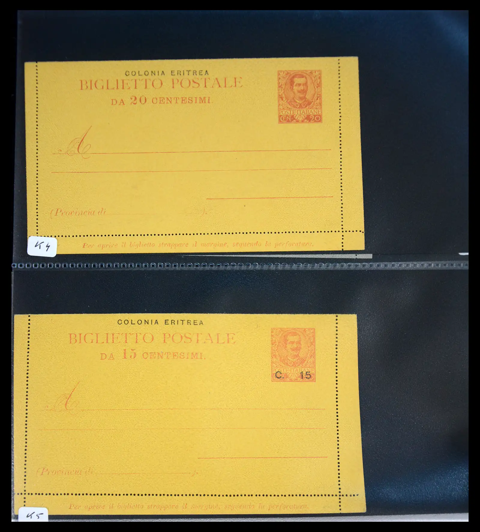 40965 0052 - Stamp collection 40965 Eritrea 1893-1936.