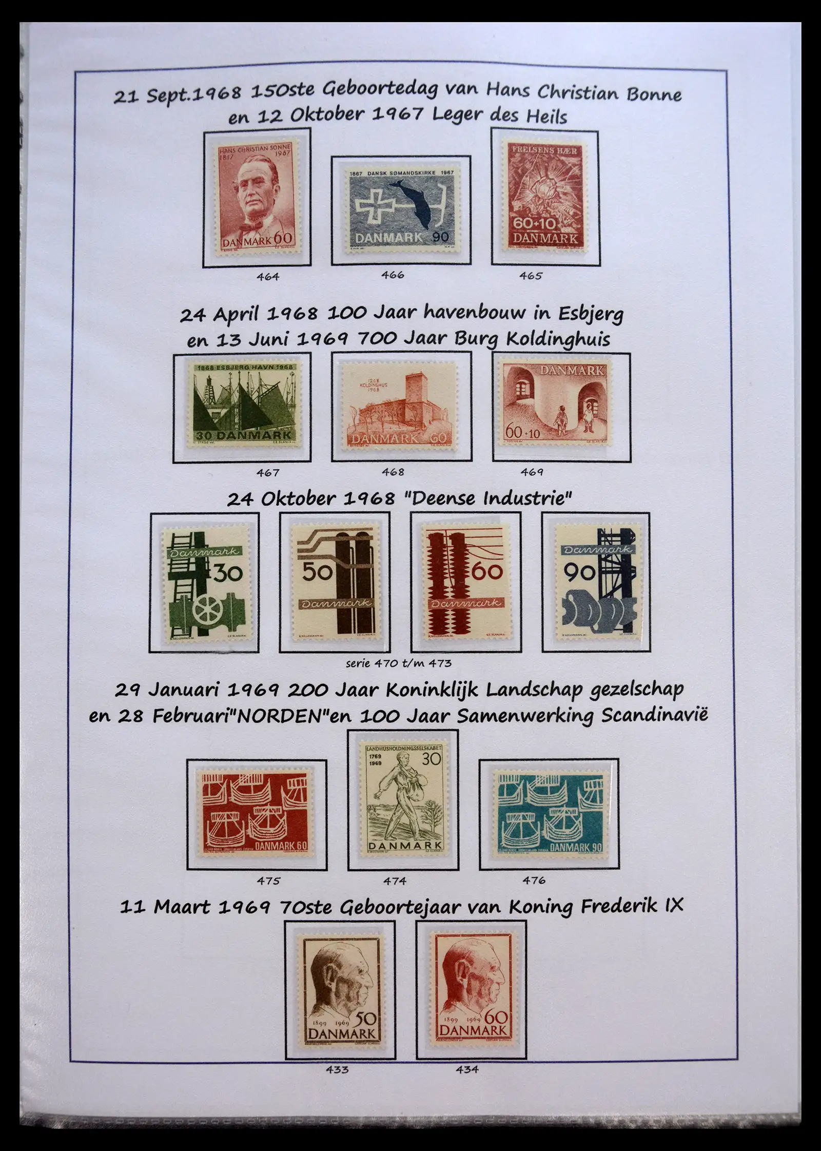 40966 0029 - Stamp collection 40966 Denmark 1851-2017.