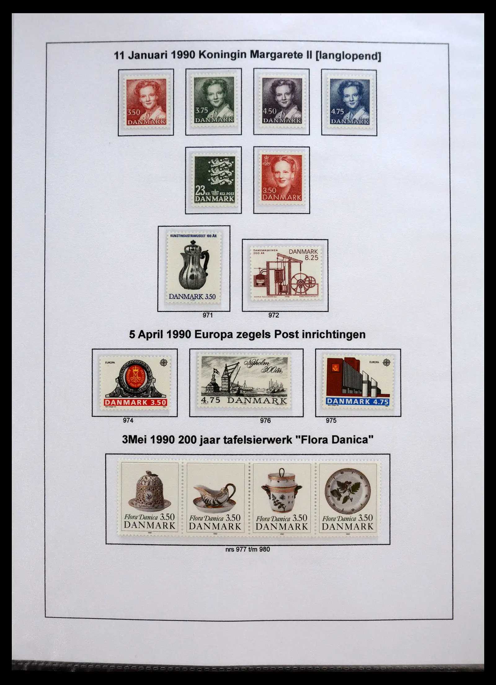 40966 0068 - Stamp collection 40966 Denmark 1851-2017.