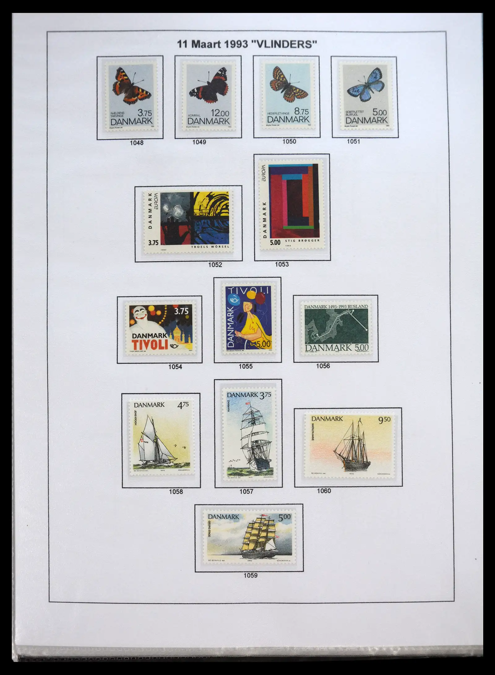 40966 0075 - Stamp collection 40966 Denmark 1851-2017.