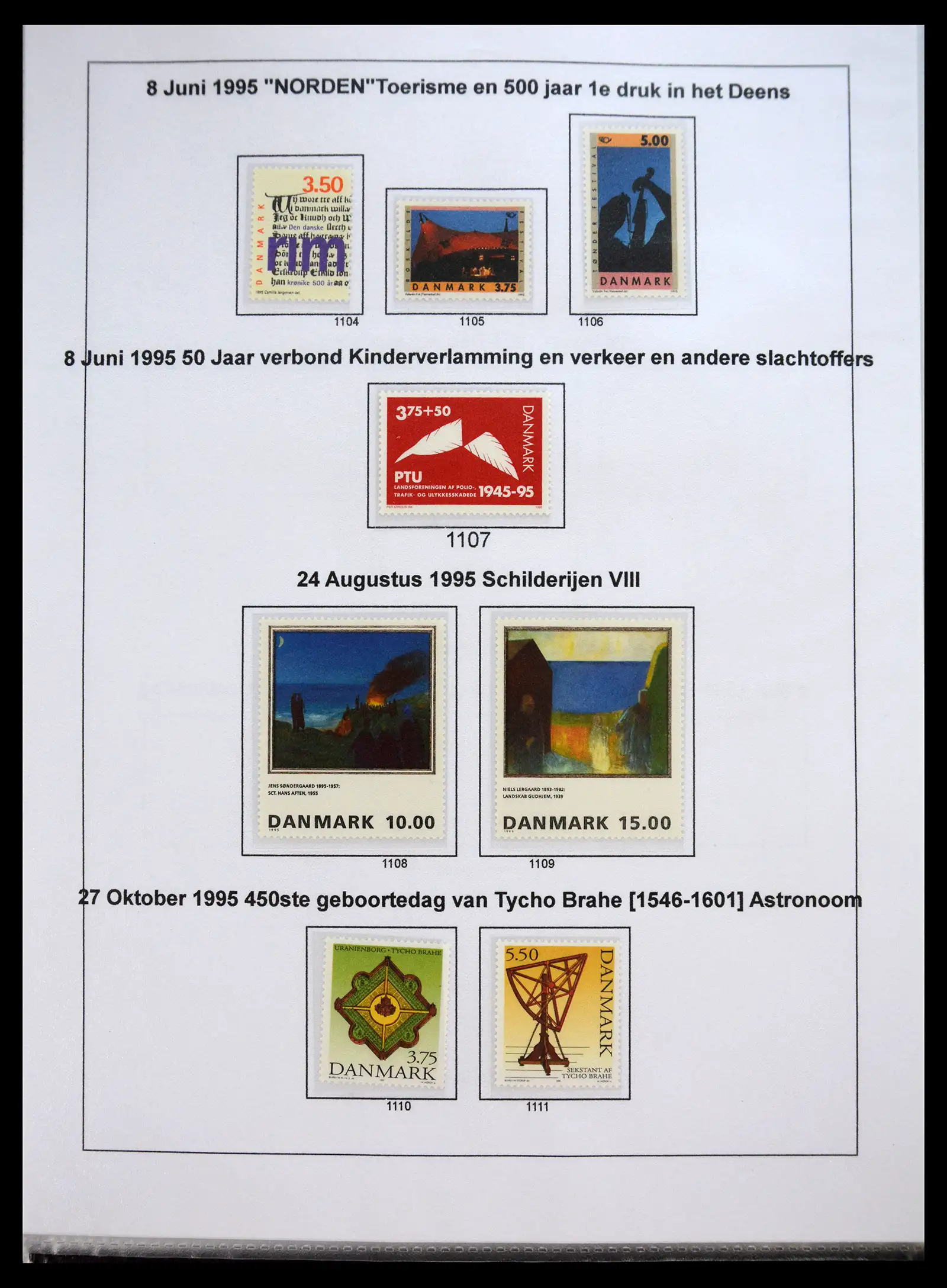 40966 0080 - Stamp collection 40966 Denmark 1851-2017.