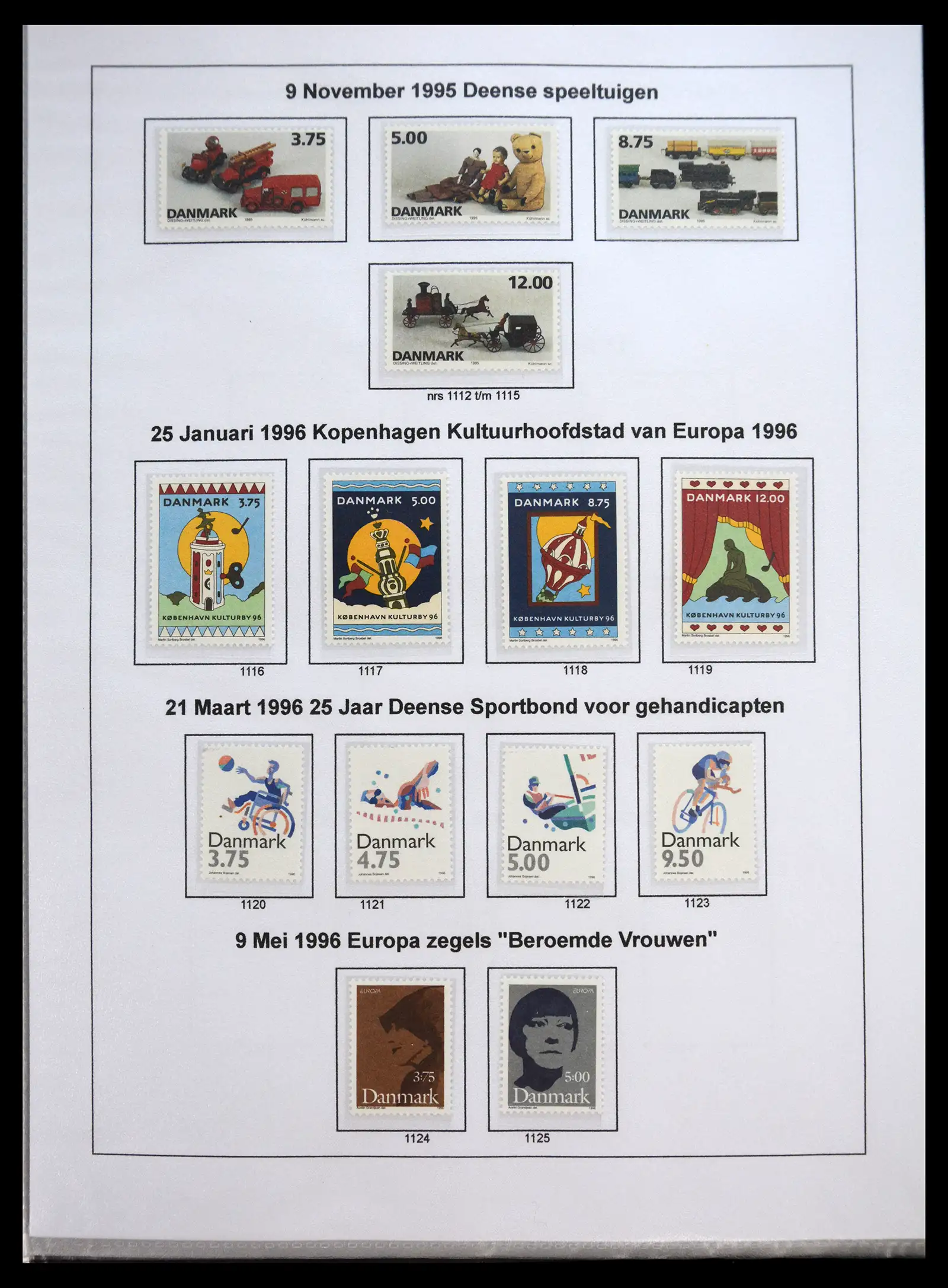 40966 0081 - Stamp collection 40966 Denmark 1851-2017.