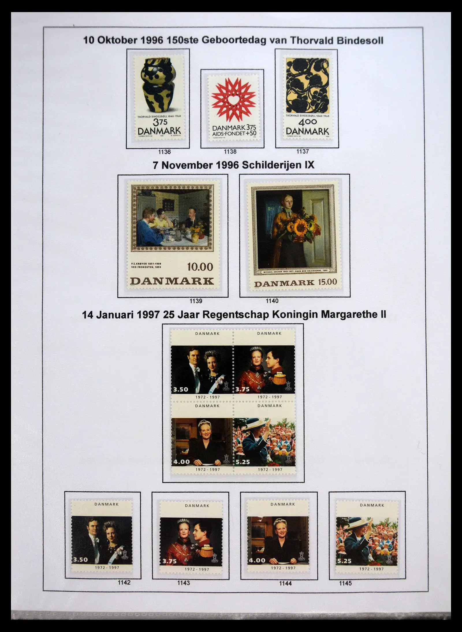 40966 0083 - Stamp collection 40966 Denmark 1851-2017.
