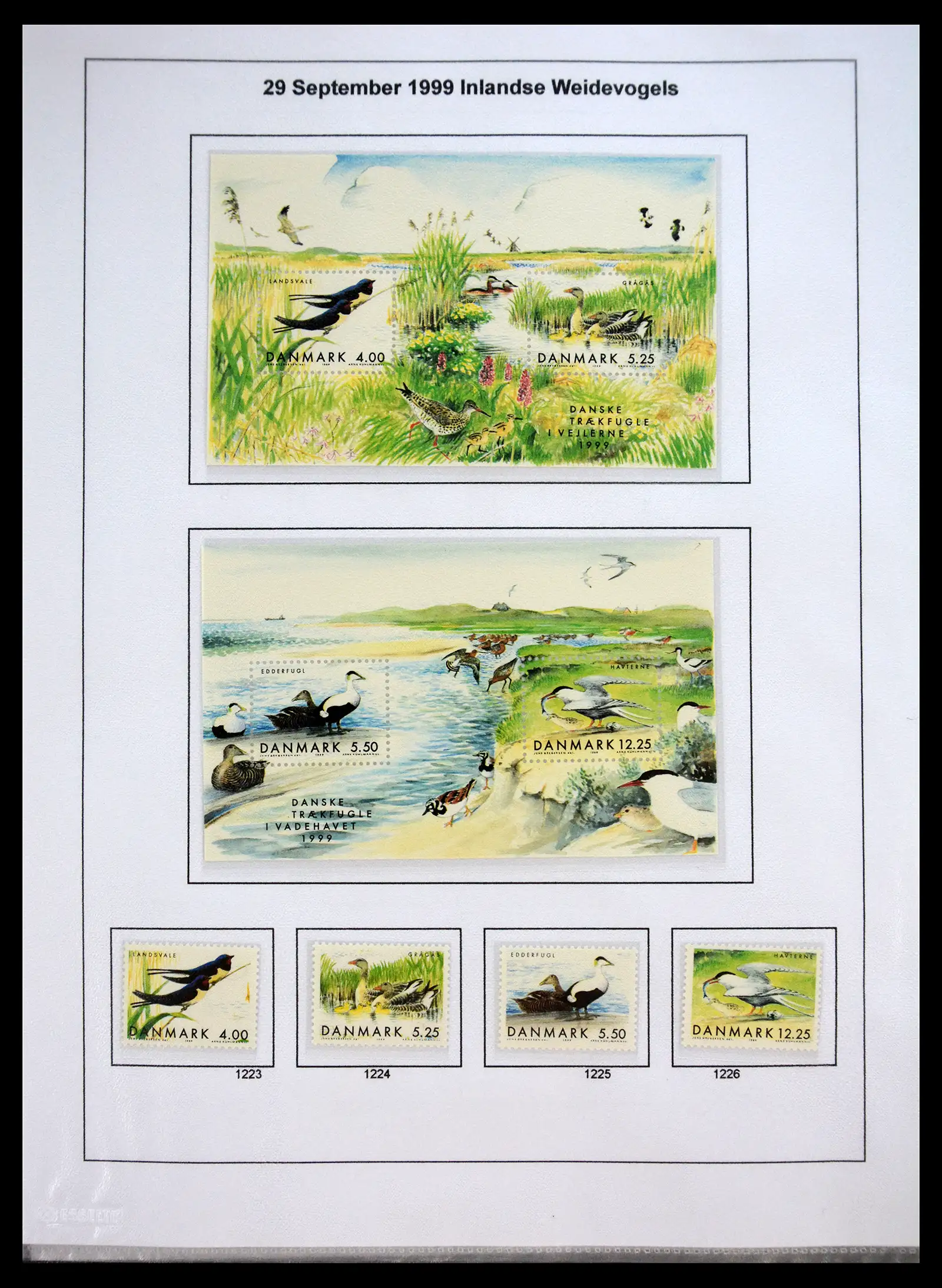 40966 0091 - Stamp collection 40966 Denmark 1851-2017.