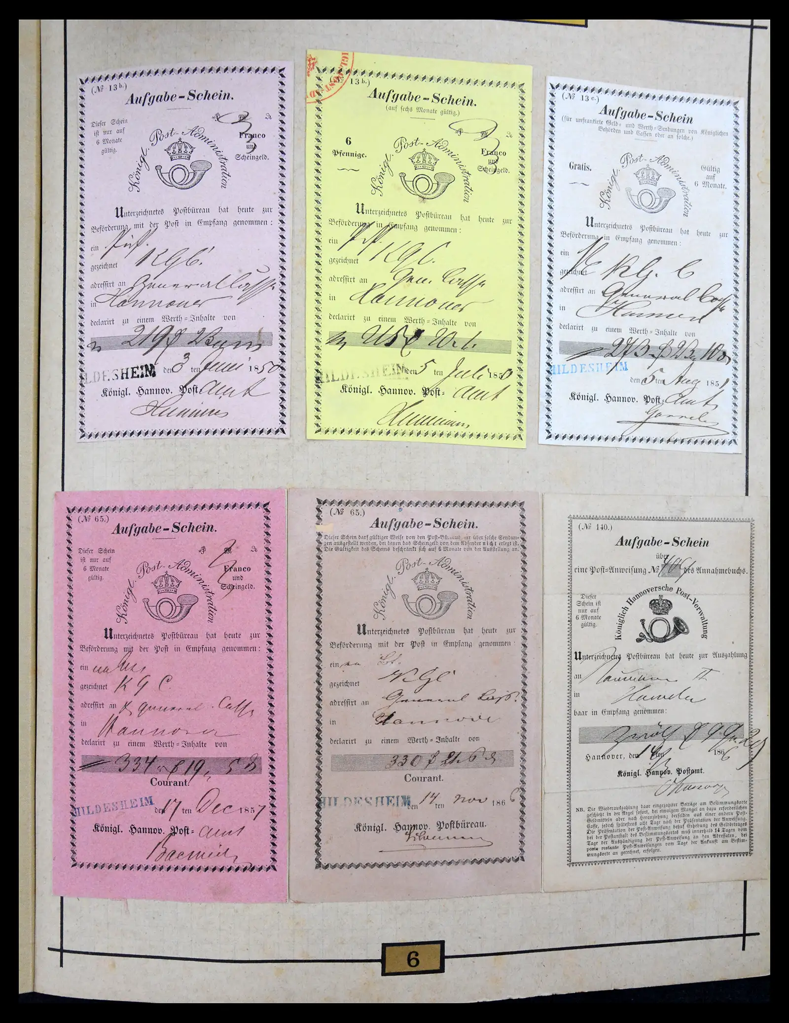 40968 0047 - Stamp collection 40968 Germany postal stationary collection 1846-1919.