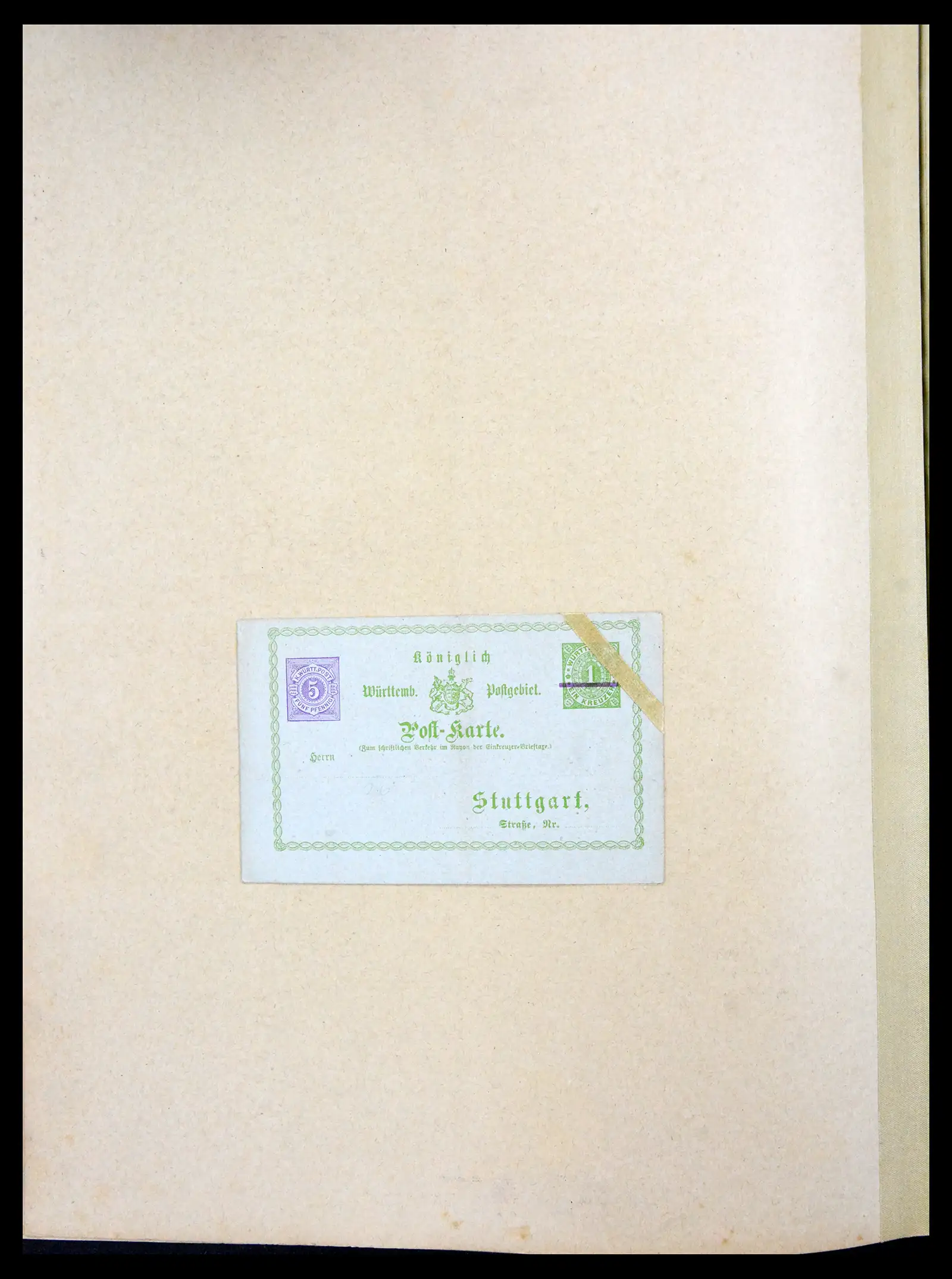 40968 0060 - Stamp collection 40968 Germany postal stationary collection 1846-1919.