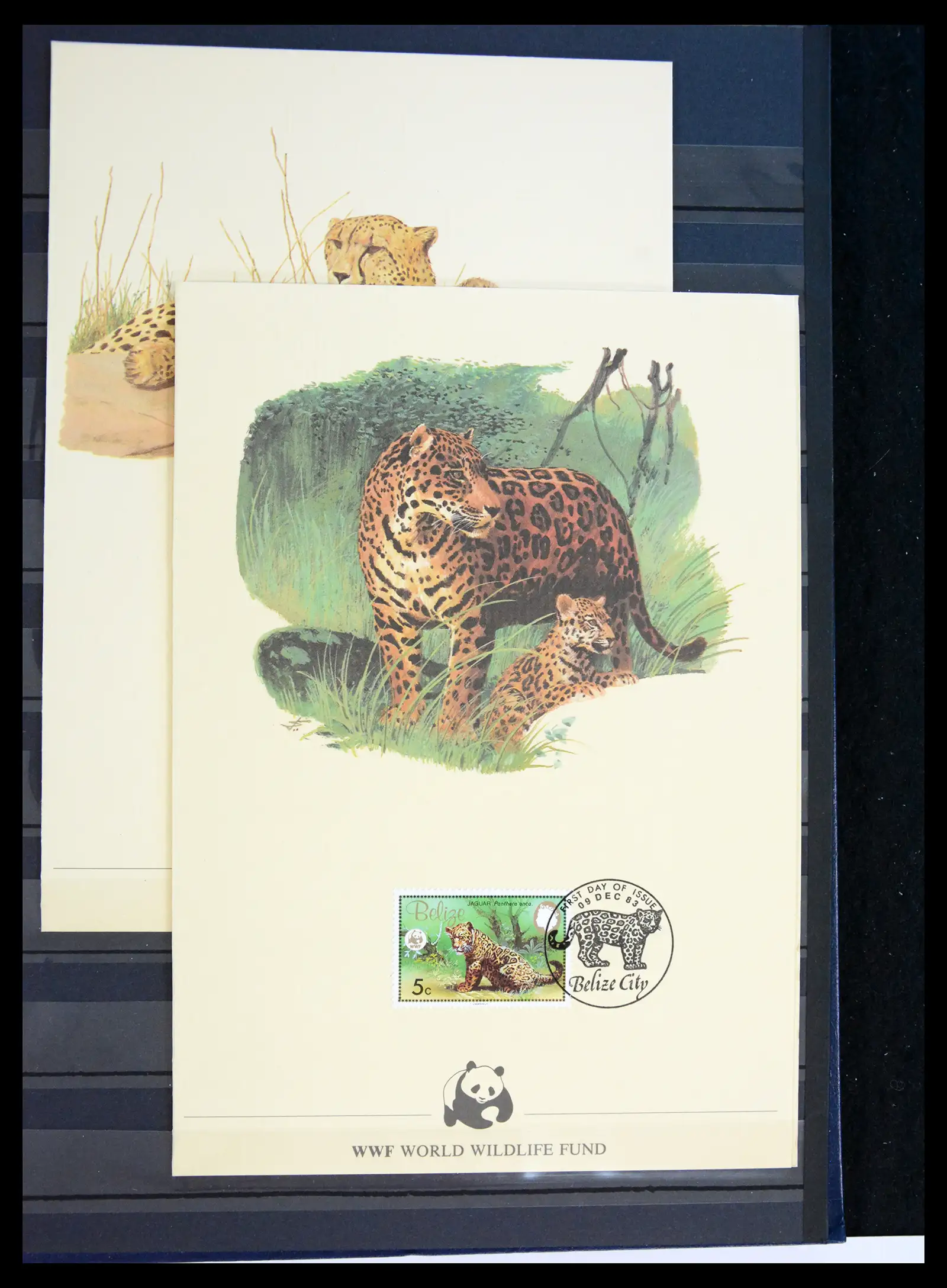 40971 0042 - Stamp collection 40971 Thematics lions/tigers 1870-2010.