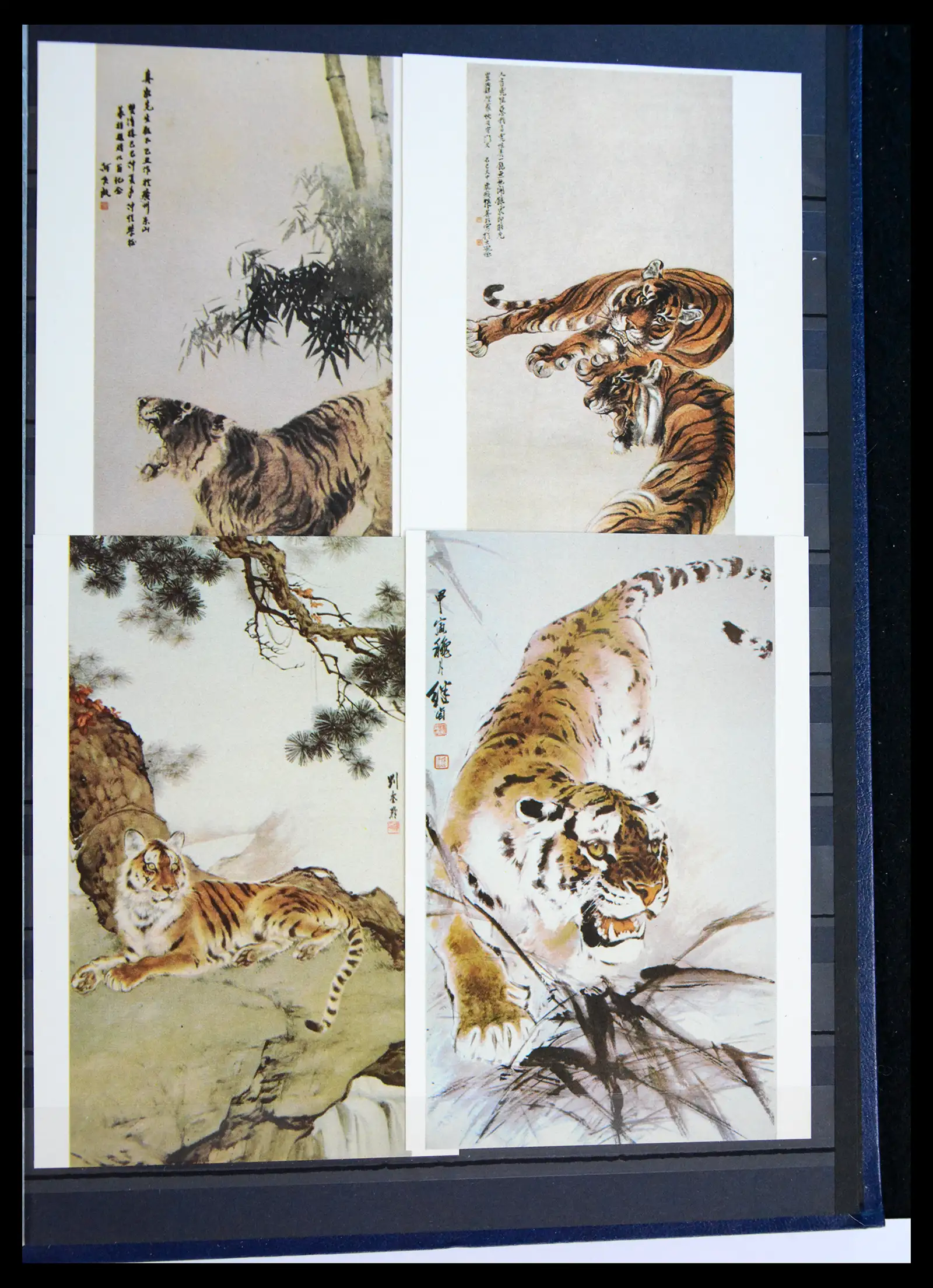 40971 0046 - Stamp collection 40971 Thematics lions/tigers 1870-2010.