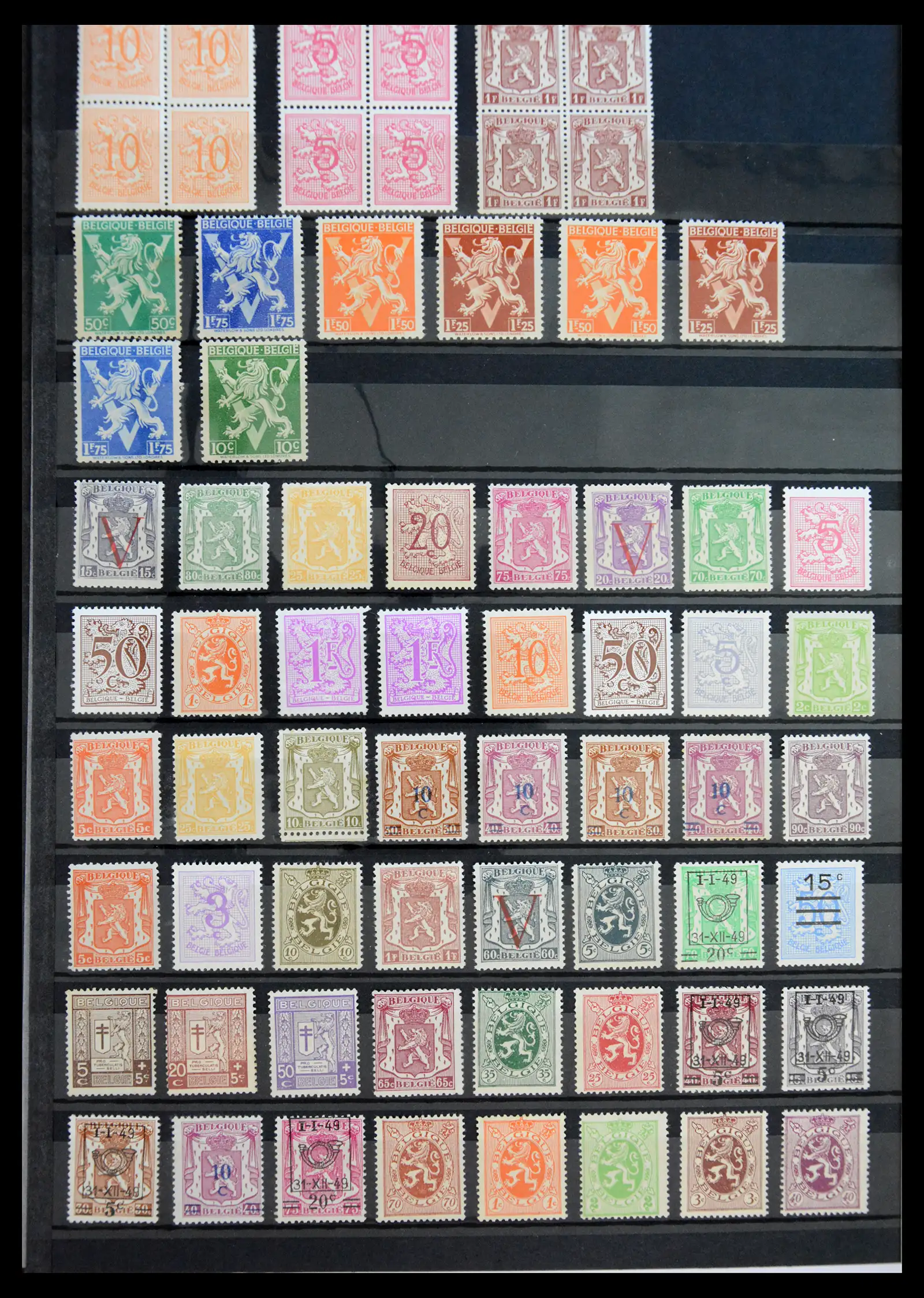 40971 0062 - Stamp collection 40971 Thematics lions/tigers 1870-2010.