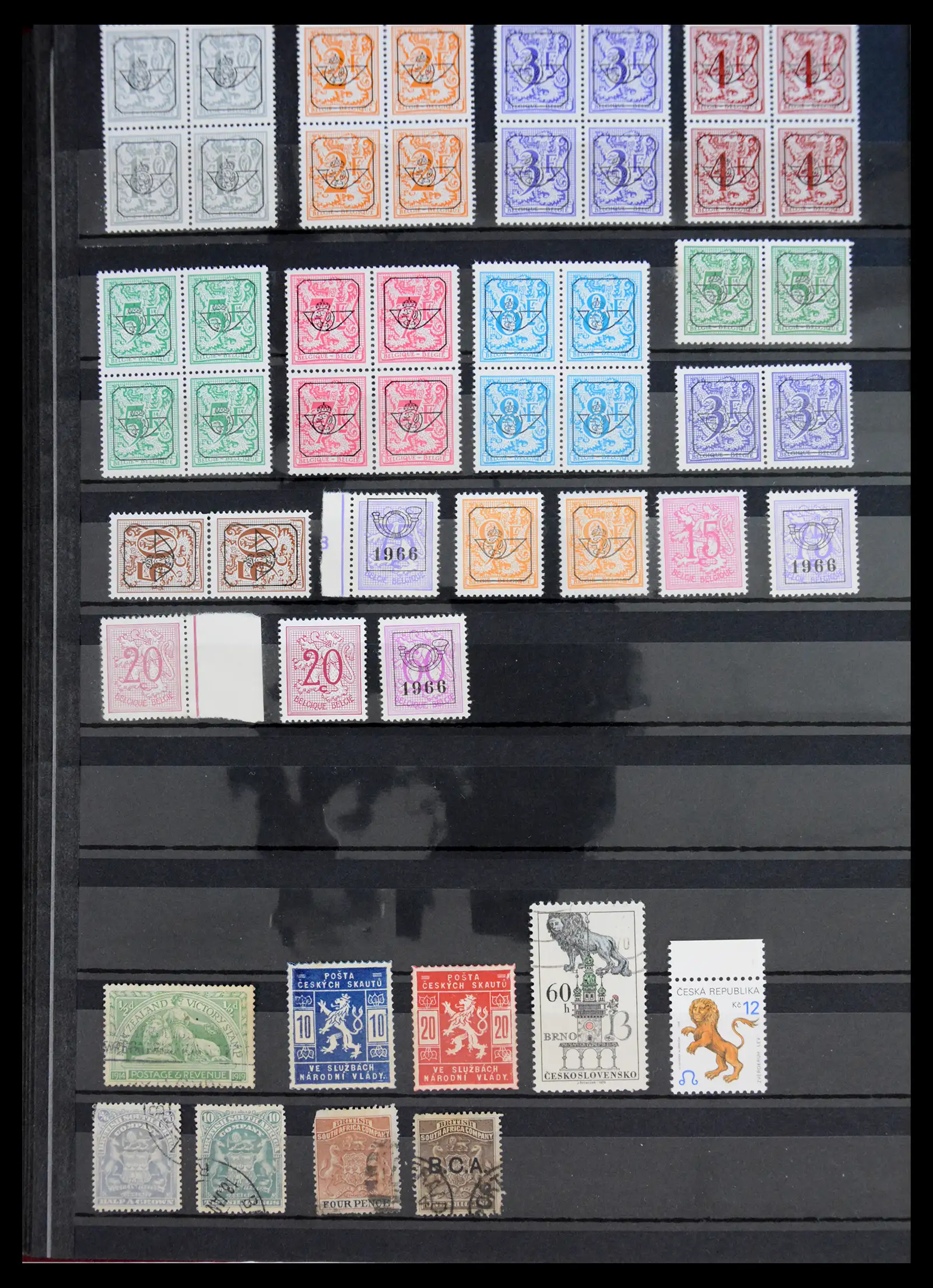 40971 0068 - Stamp collection 40971 Thematics lions/tigers 1870-2010.