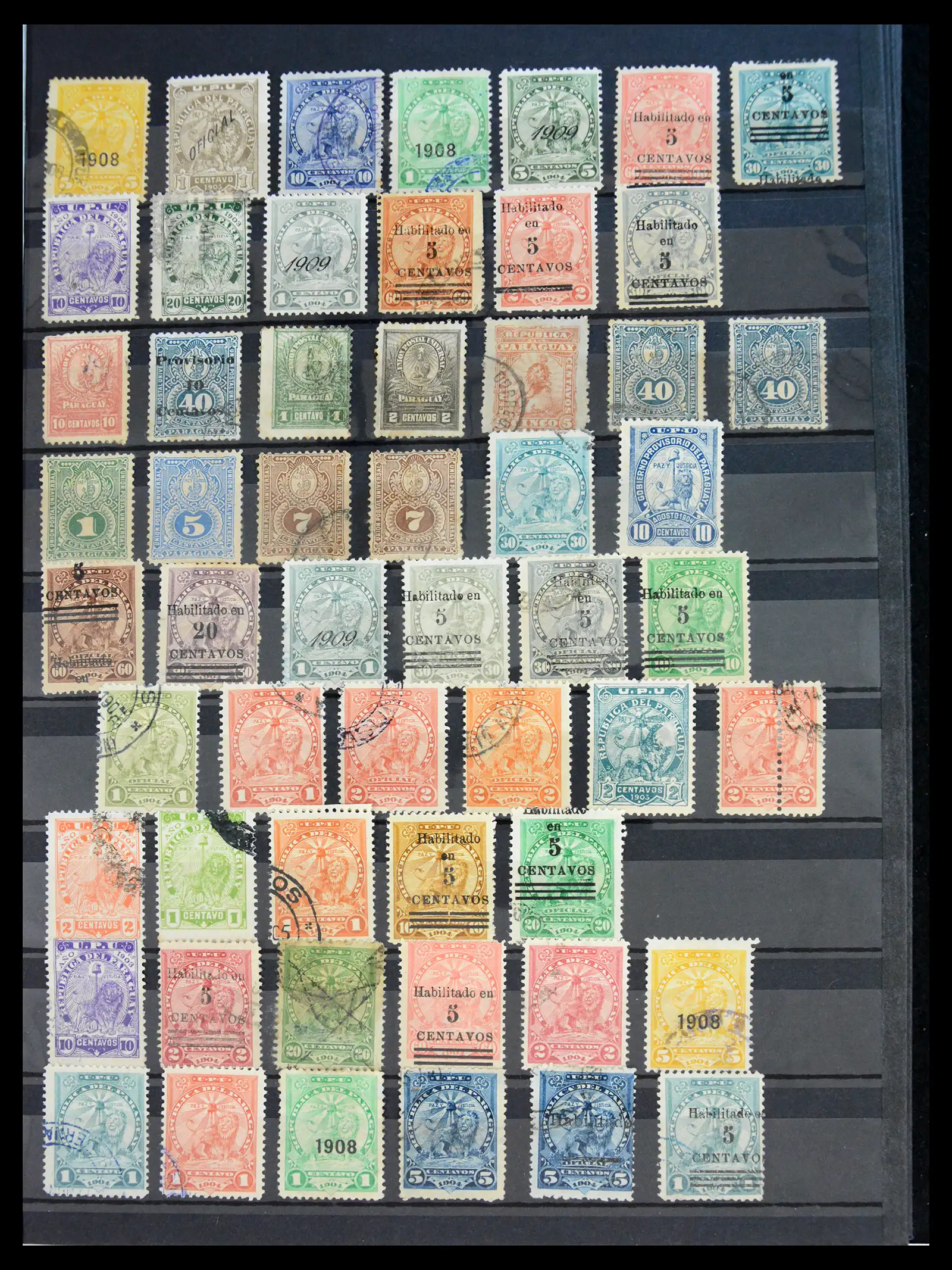 40971 0079 - Stamp collection 40971 Thematics lions/tigers 1870-2010.