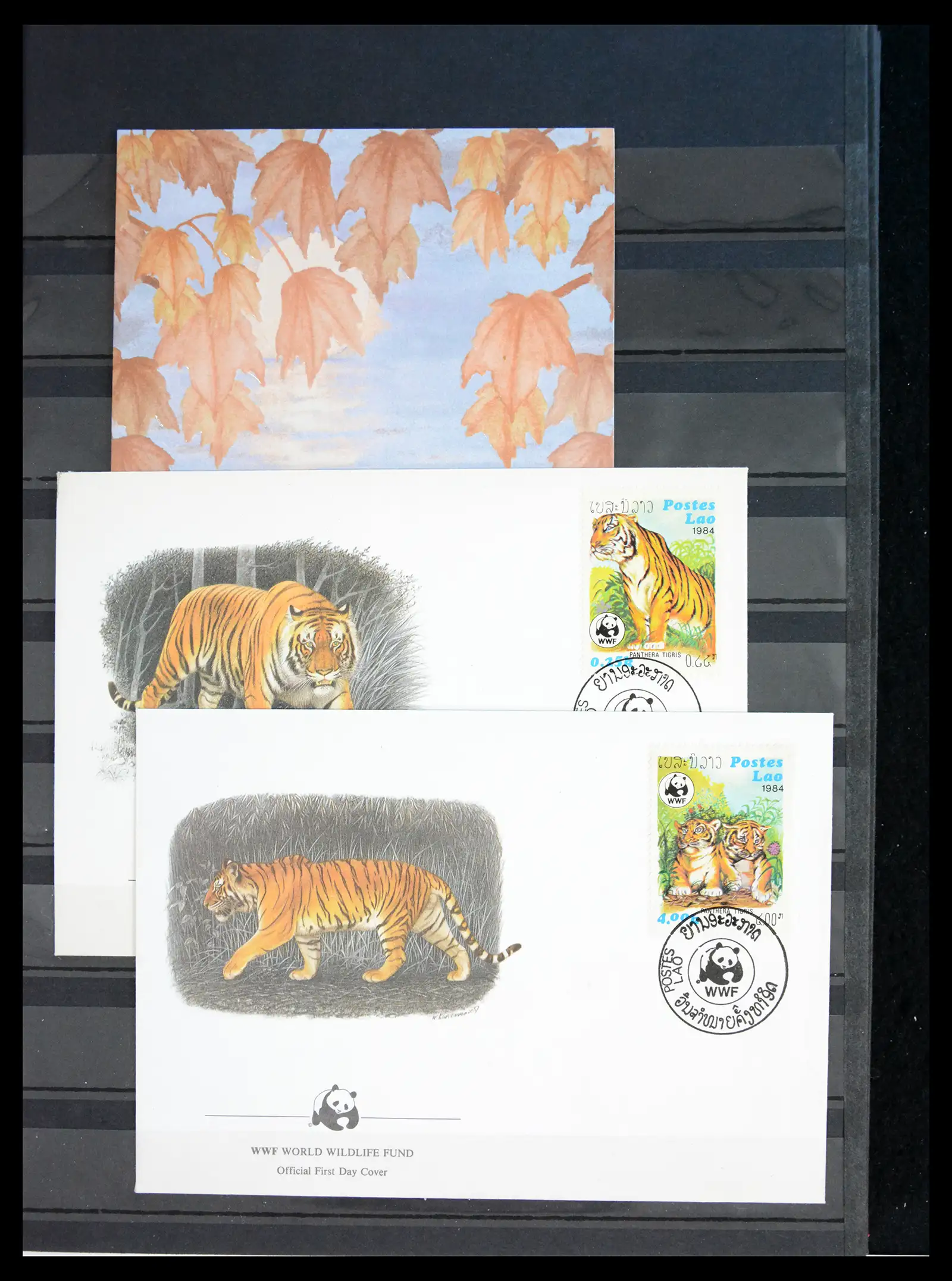 40971 0085 - Stamp collection 40971 Thematics lions/tigers 1870-2010.