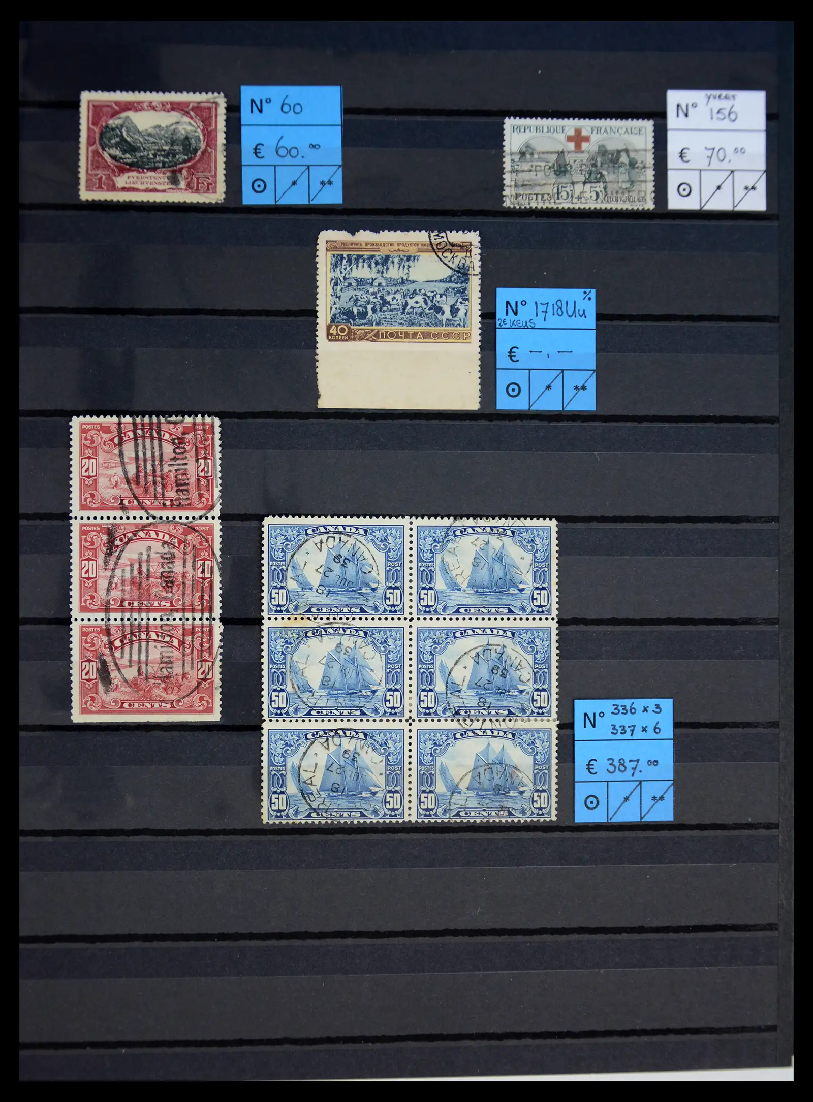40985 0021 - Stamp collection 40985 All world better issues 1850-190.