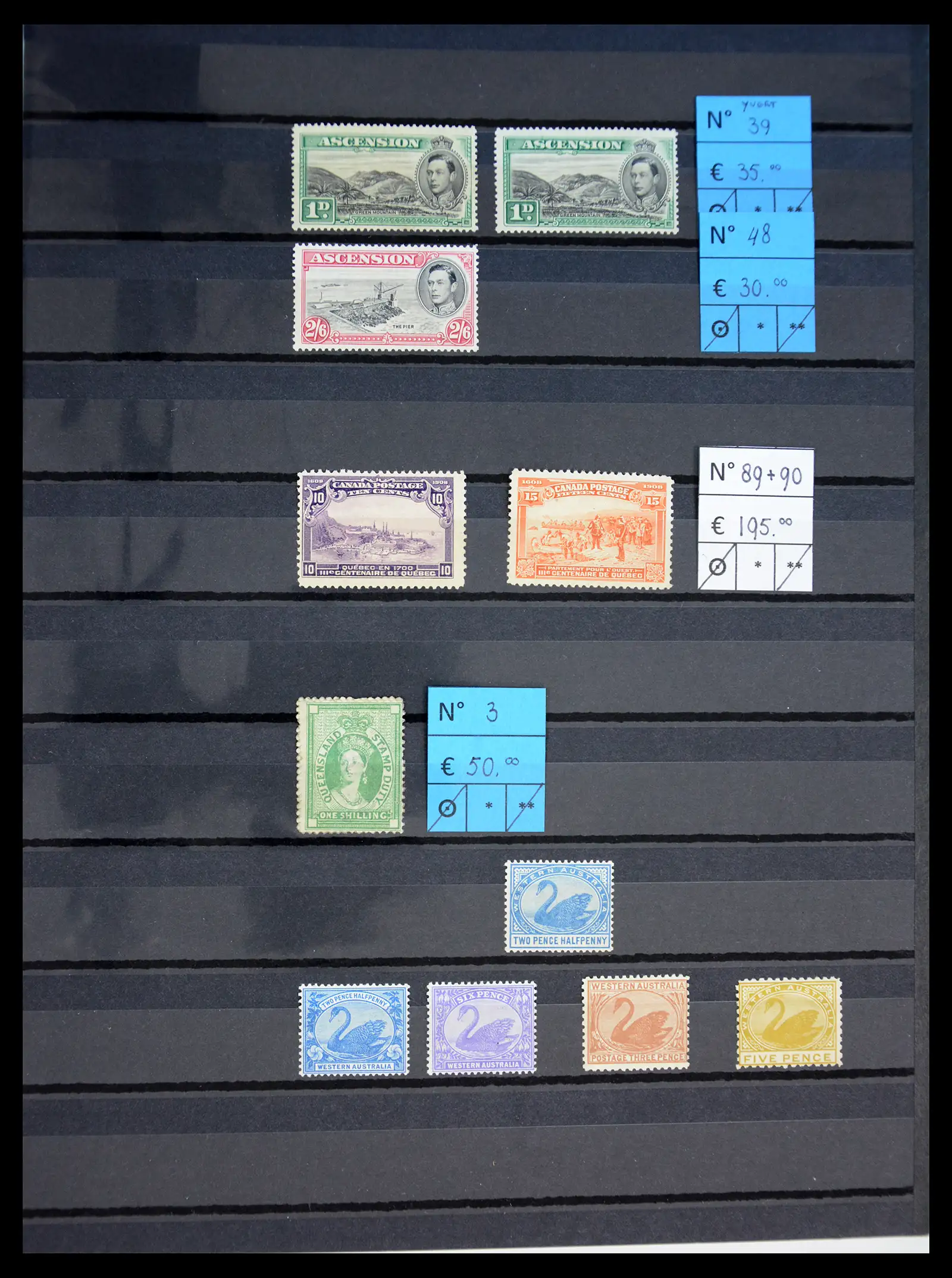 40985 0023 - Stamp collection 40985 All world better issues 1850-190.