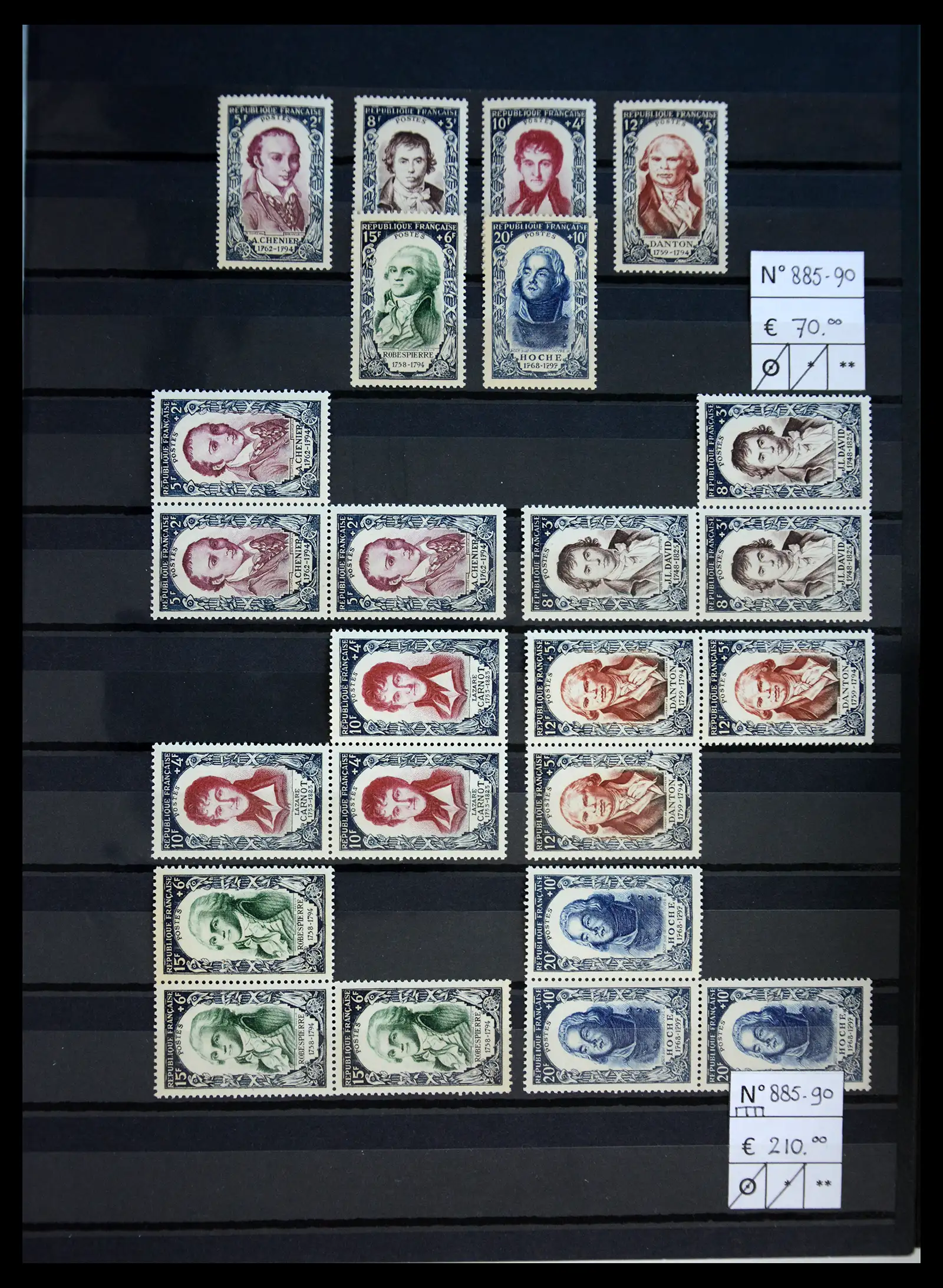 40985 0032 - Stamp collection 40985 All world better issues 1850-190.