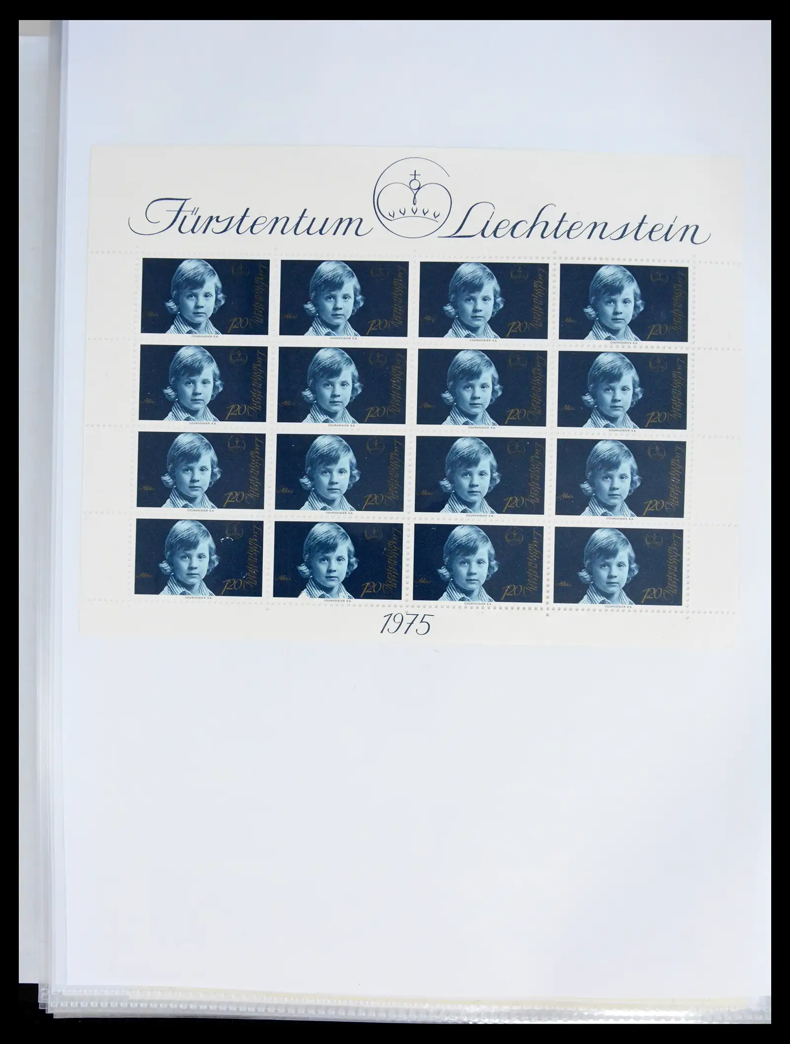 41013 0078 - Stamp collection 41013 Liechtenstein kleinbogen 1950-1984.