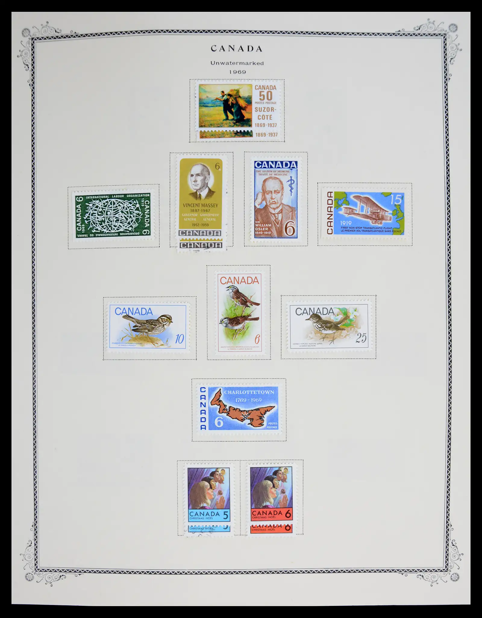 41030 0028 - Stamp collection 41030 Canada 1851-1992.