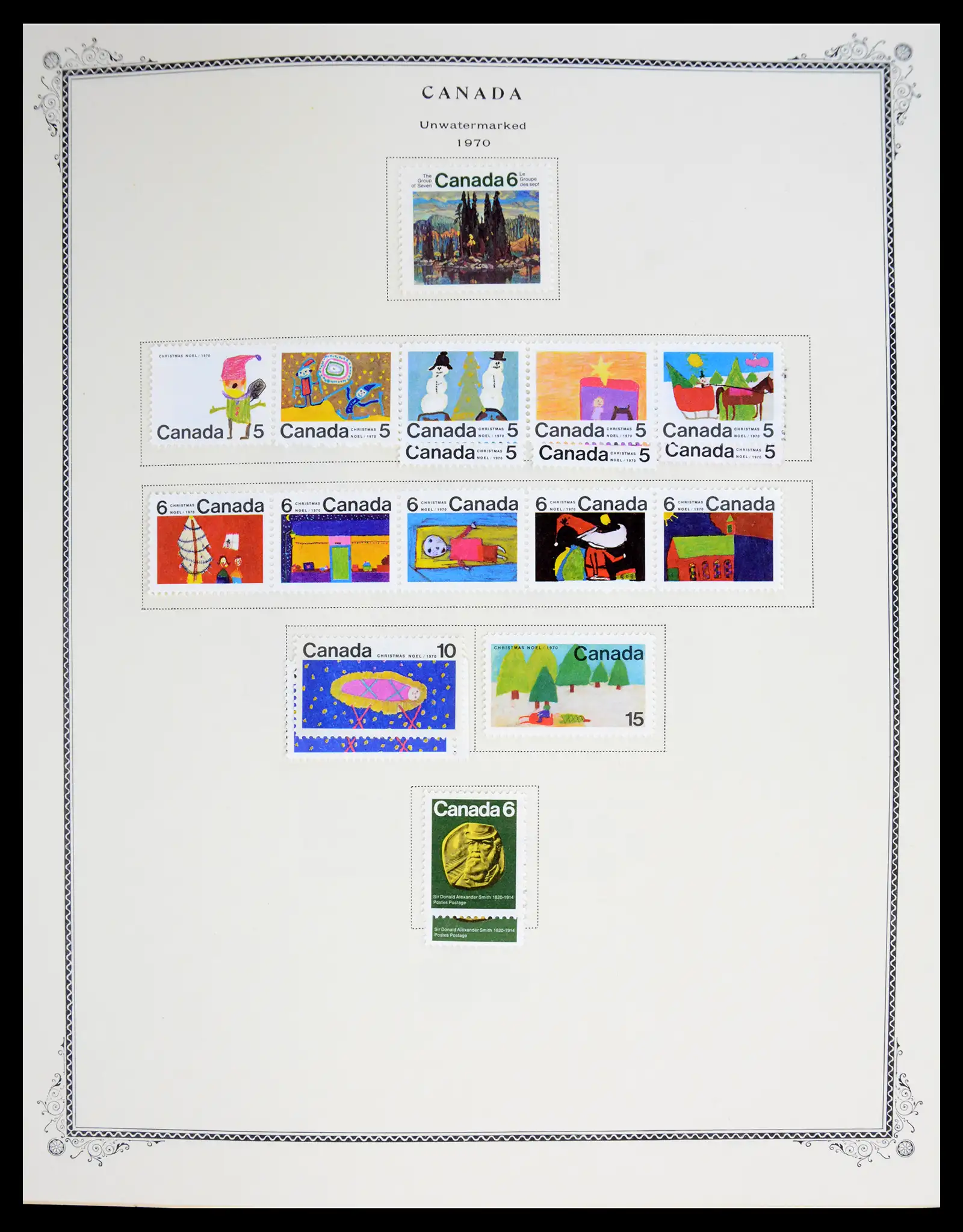 41030 0030 - Stamp collection 41030 Canada 1851-1992.