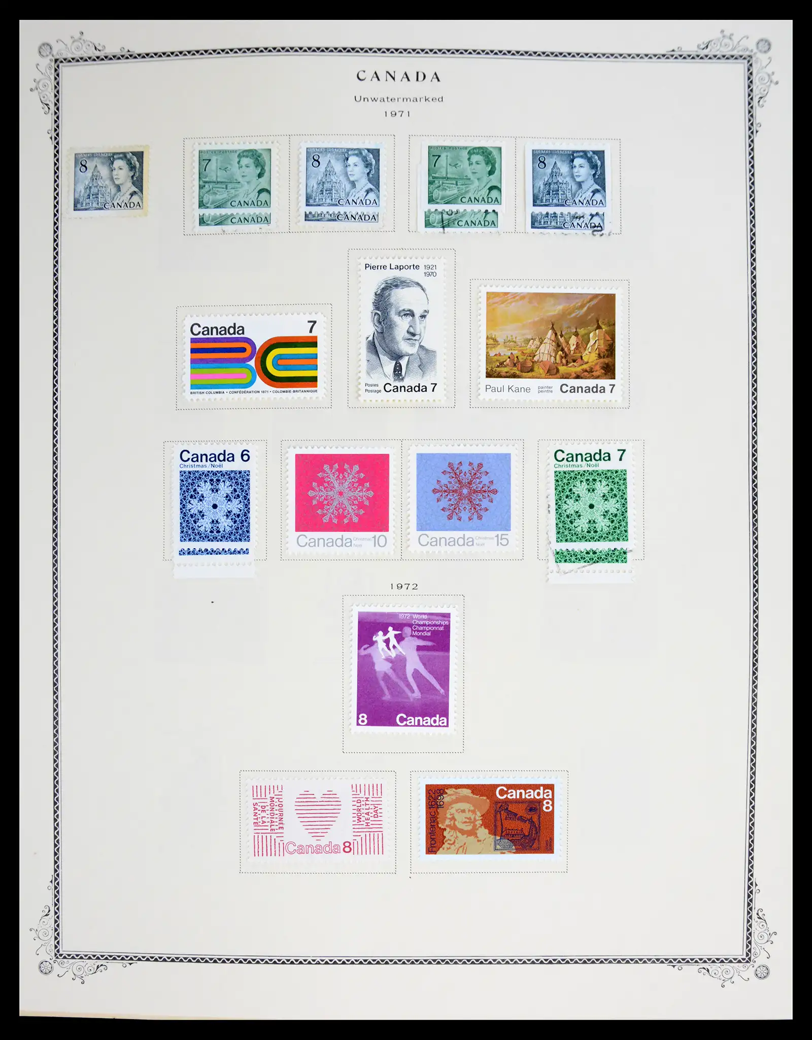 41030 0032 - Stamp collection 41030 Canada 1851-1992.