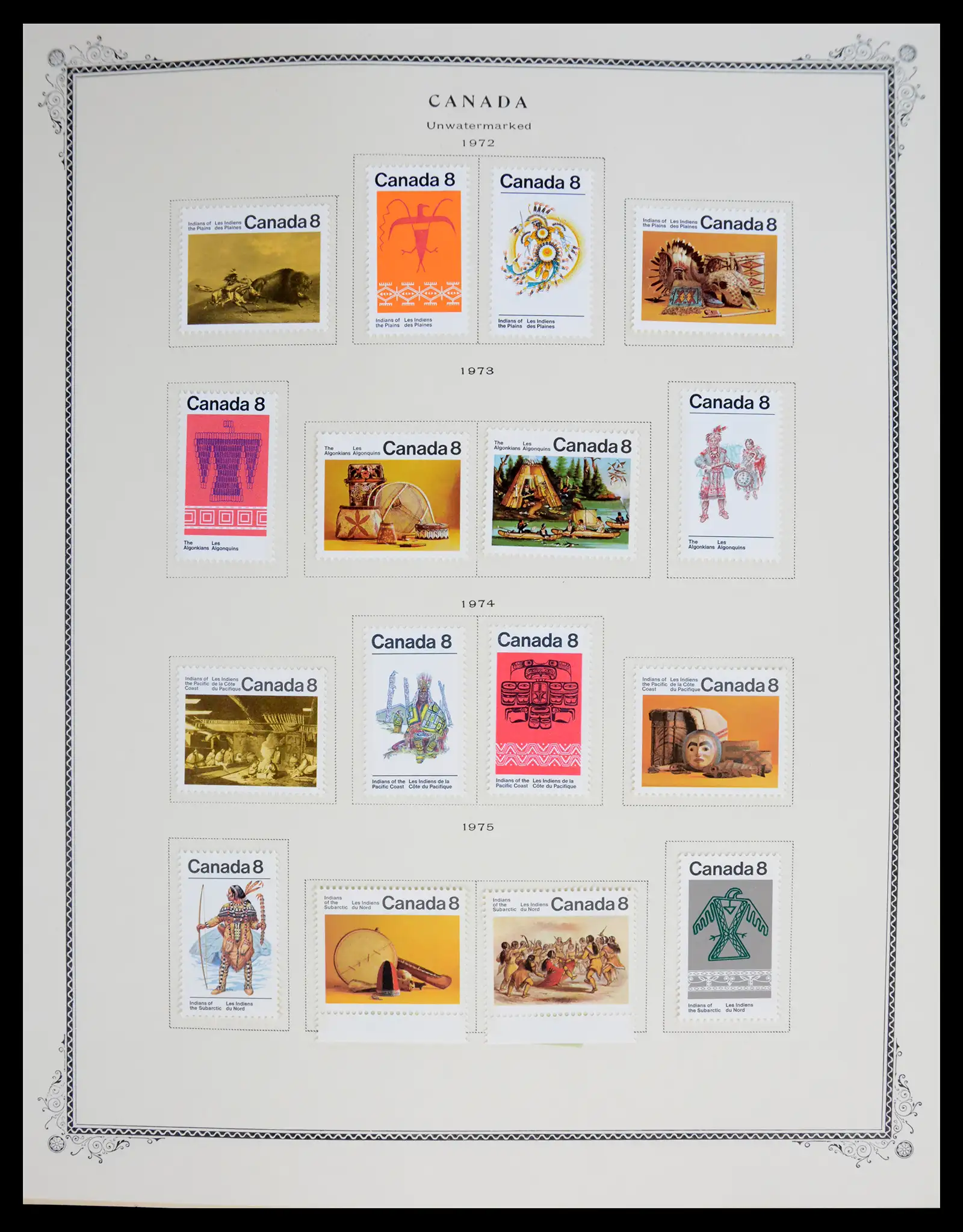 41030 0033 - Stamp collection 41030 Canada 1851-1992.