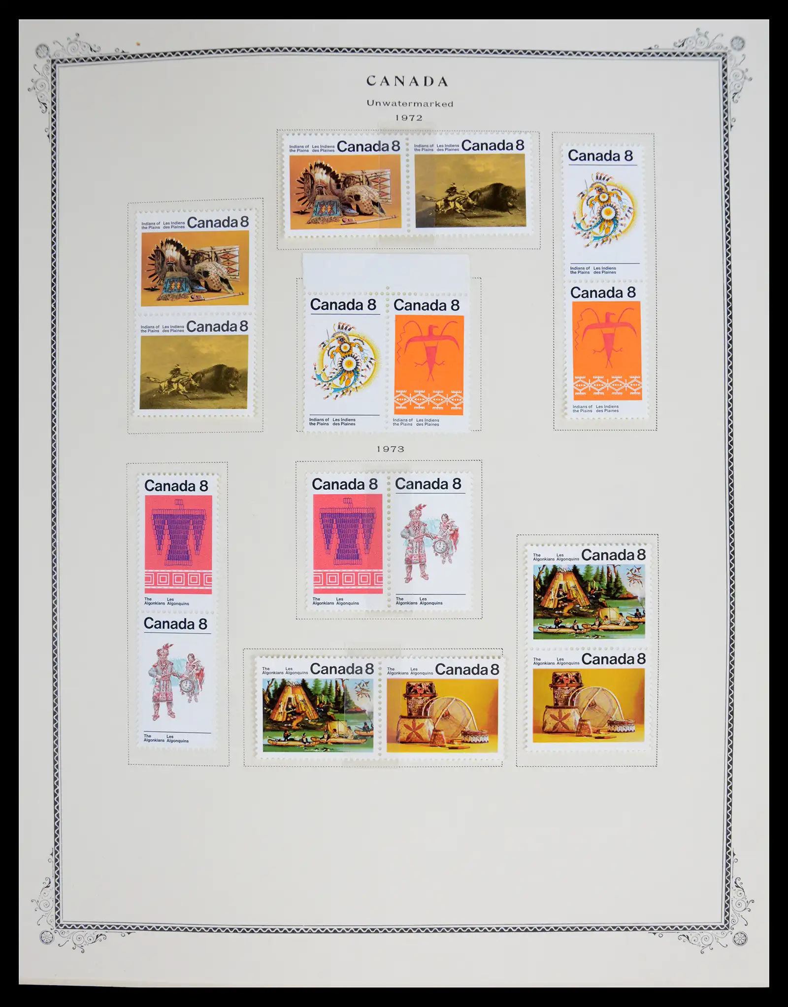 41030 0035 - Stamp collection 41030 Canada 1851-1992.