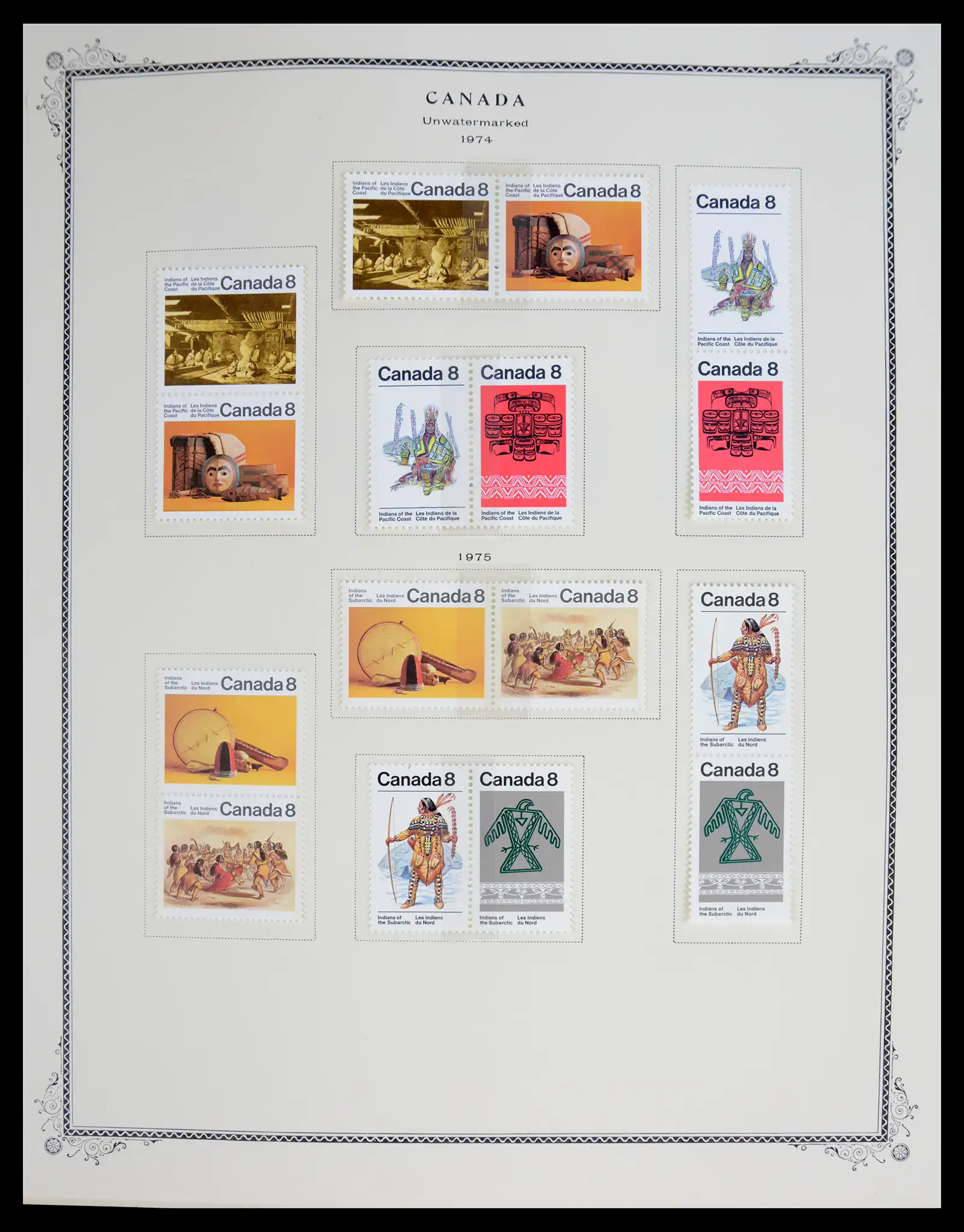 41030 0036 - Stamp collection 41030 Canada 1851-1992.