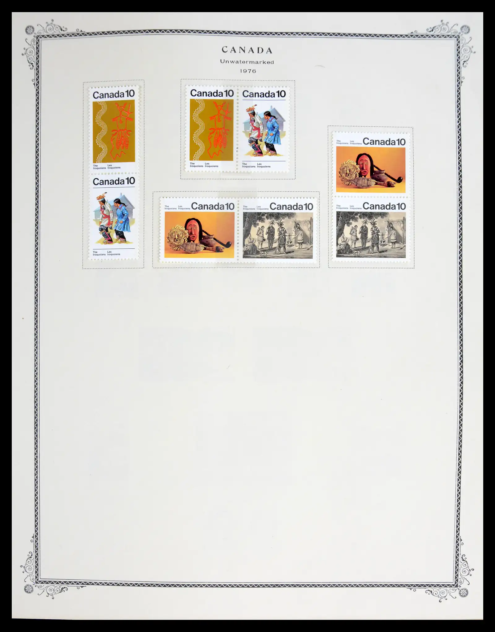 41030 0037 - Stamp collection 41030 Canada 1851-1992.