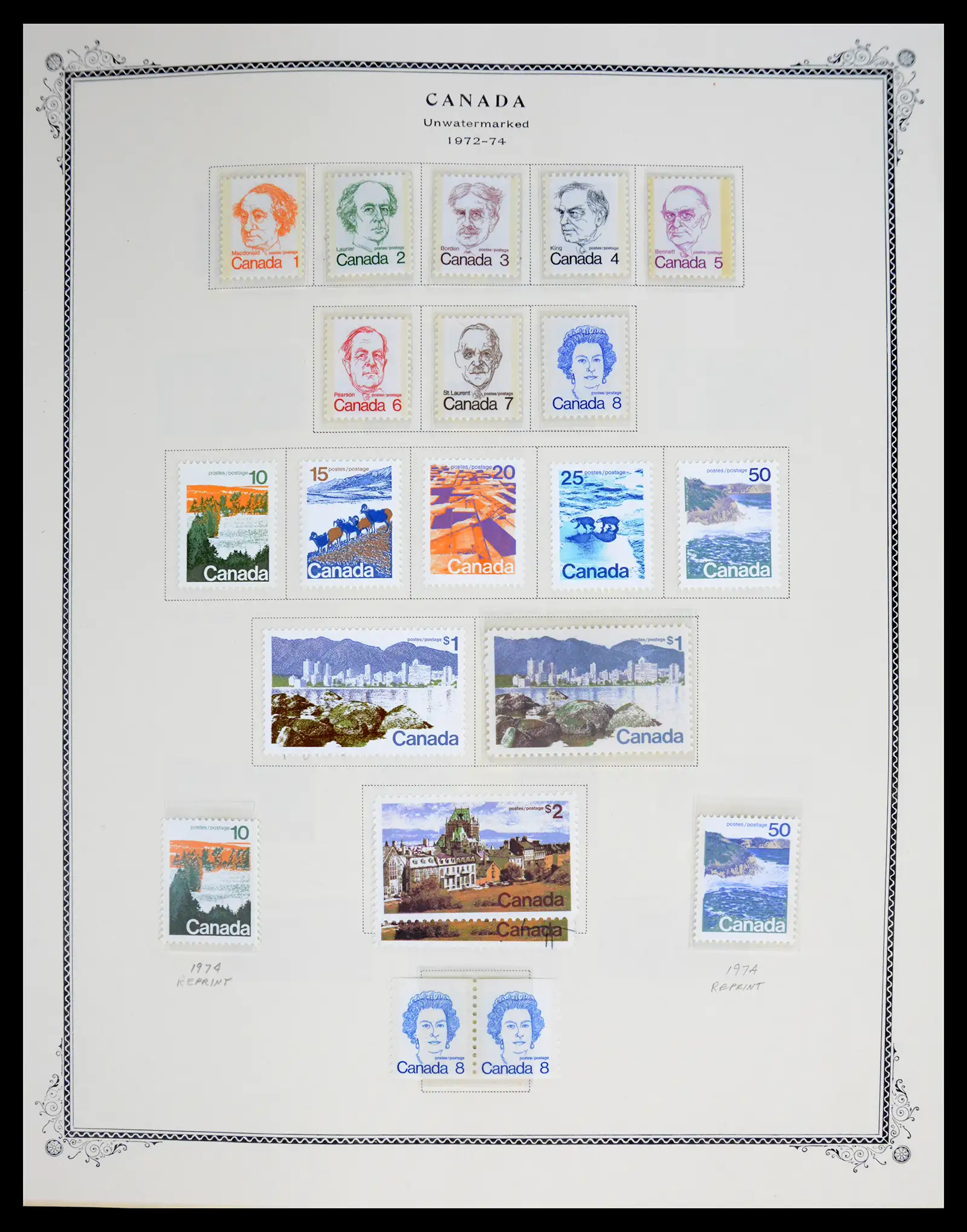 41030 0038 - Stamp collection 41030 Canada 1851-1992.