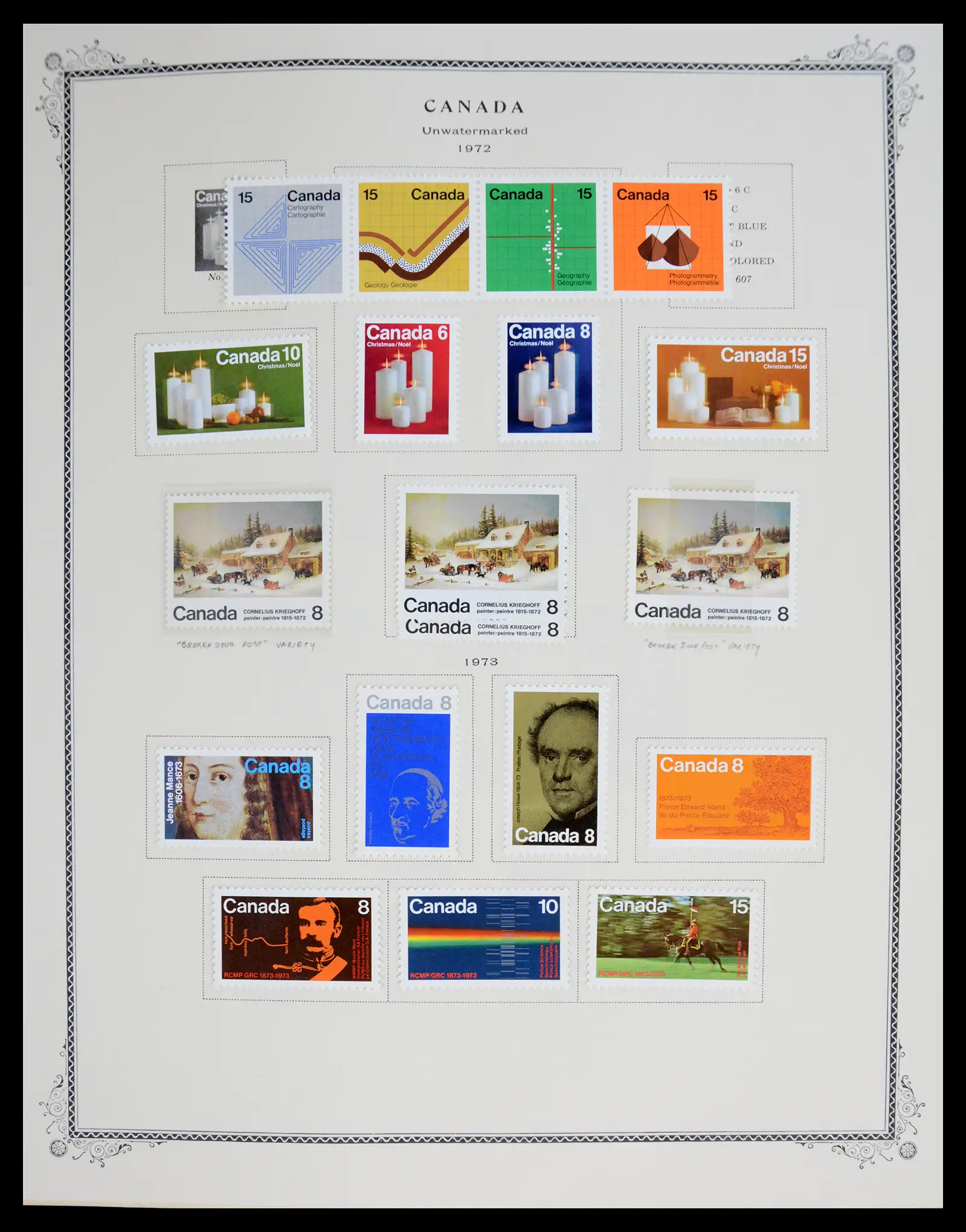 41030 0039 - Stamp collection 41030 Canada 1851-1992.