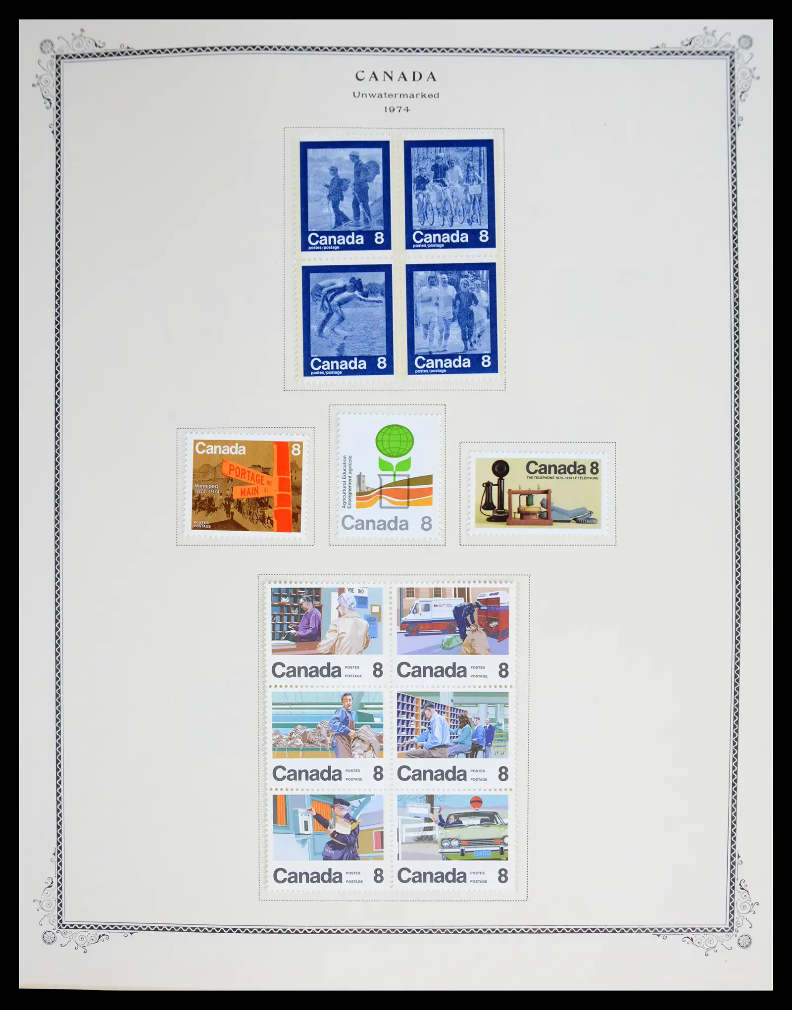 41030 0041 - Stamp collection 41030 Canada 1851-1992.