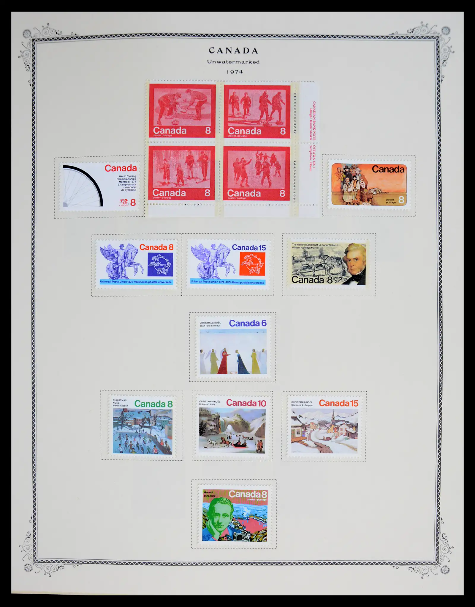 41030 0042 - Stamp collection 41030 Canada 1851-1992.